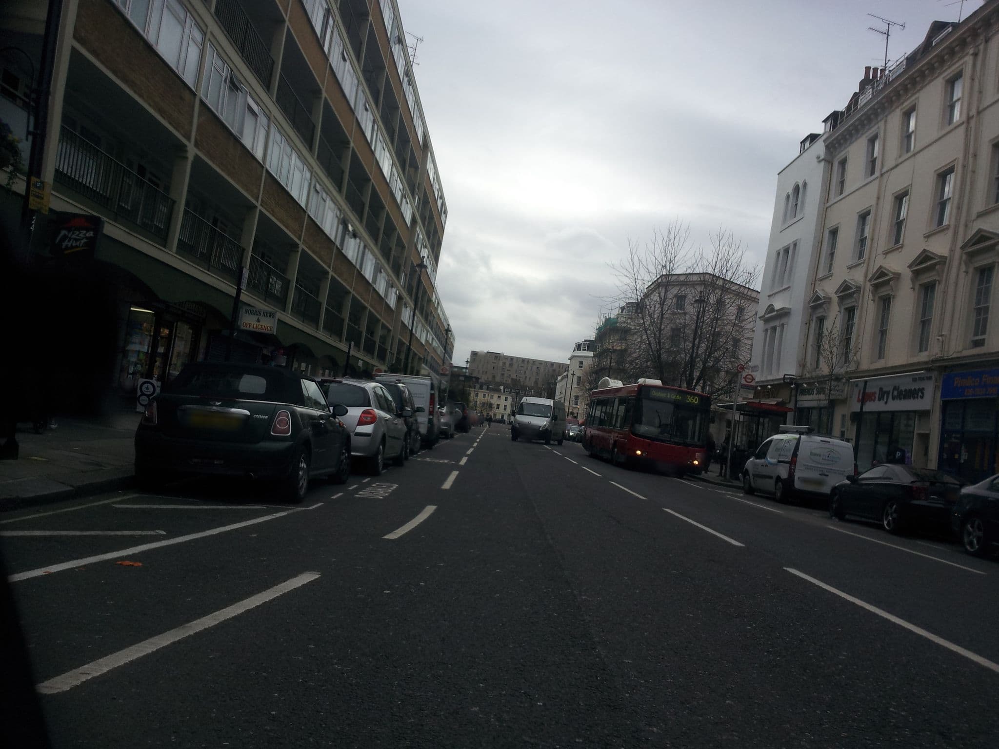 Street view near Central London Flat Westminster, Pimlico — © paulbiv (CC BY-SA · Mapillary)