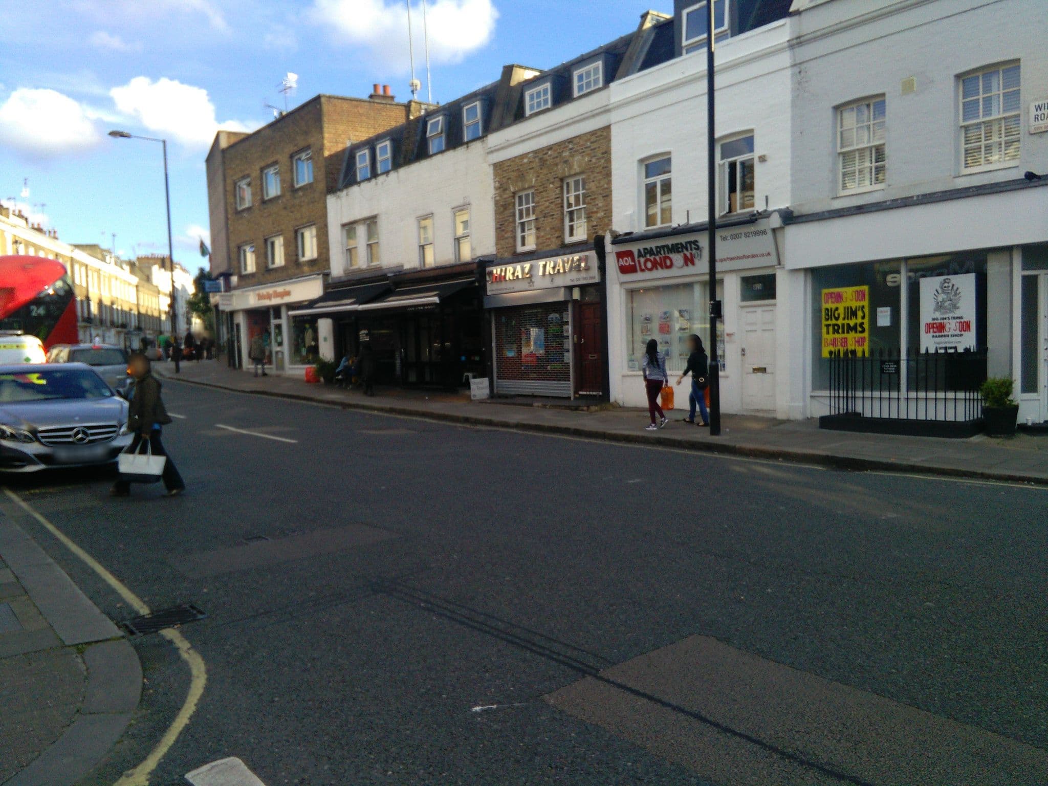 Street view near Victoria Apartments, Pimlico — © ris (CC BY-SA · Mapillary)