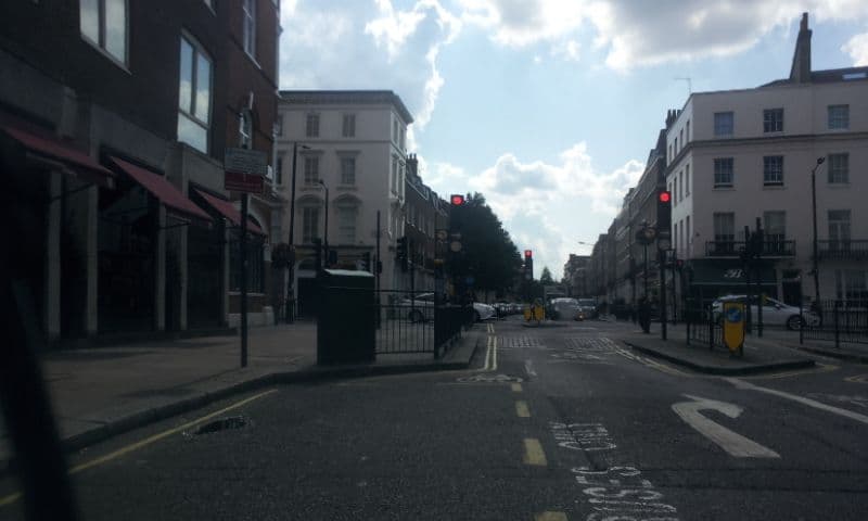 Street view near Harcourt House Hotel, City of Westminster — © paulbiv (CC BY-SA · Mapillary)