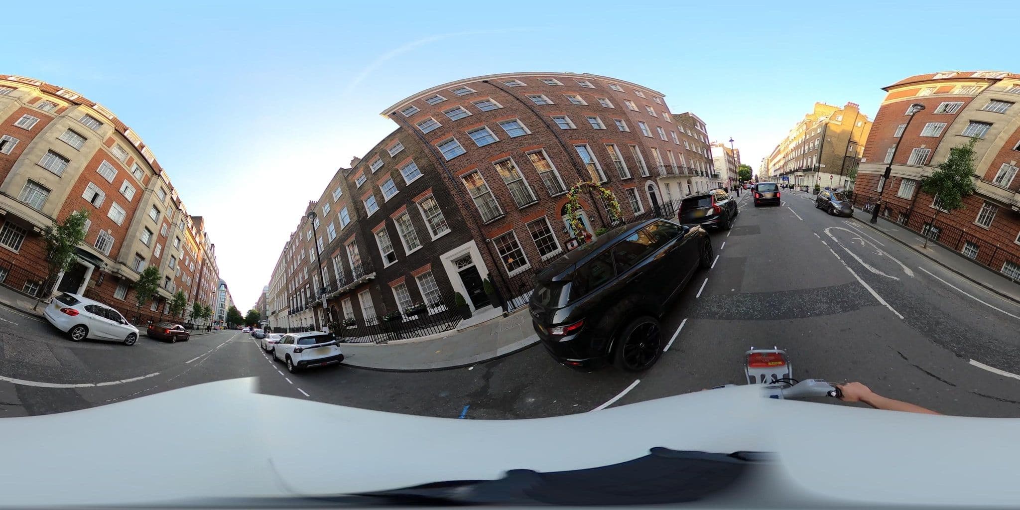 Street view near Edward Lear Hotel, West End of London — © NatchaponJ (CC BY-SA · Mapillary)