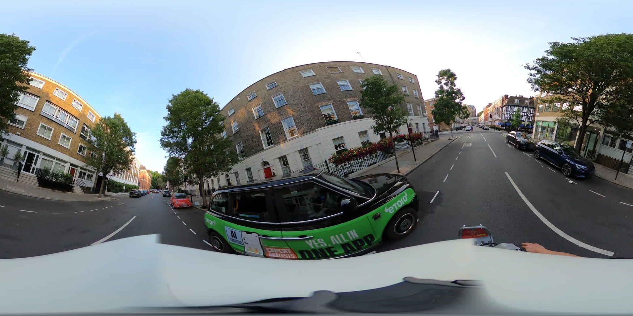 Street view near Bespoke Hotel, West End of London — © NatchaponJ (CC BY-SA · Mapillary)