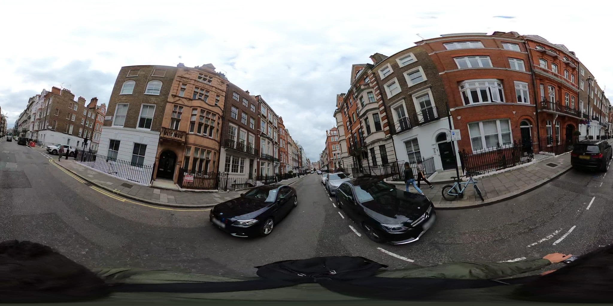 Street view near Doyle Bloomsbury Hotel Limited, West End of London — © asturksever (CC BY-SA · Mapillary)