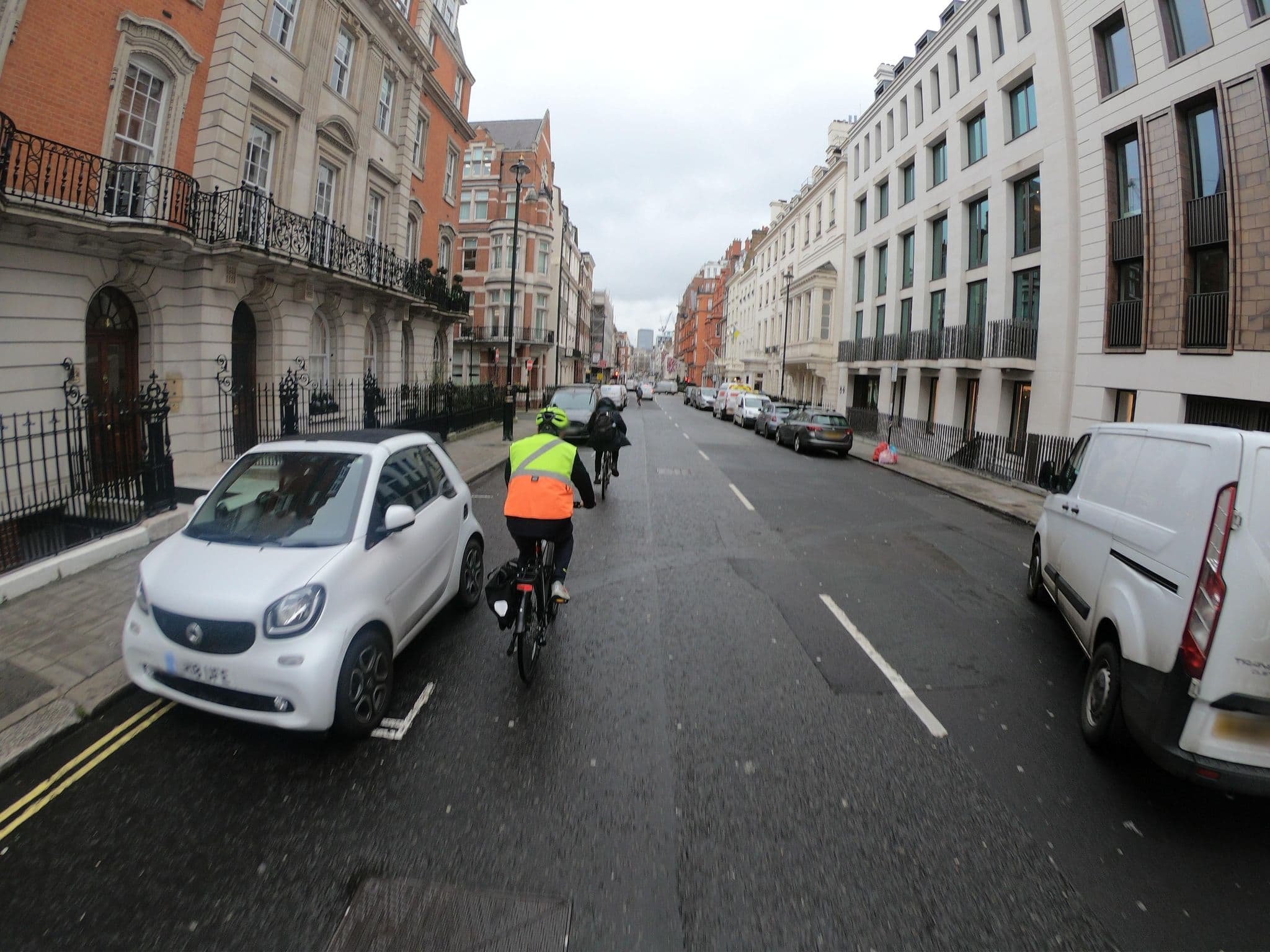 Street view near Room 202&203 Claridges, West End of London — © cueditsmaps (CC BY-SA · Mapillary)
