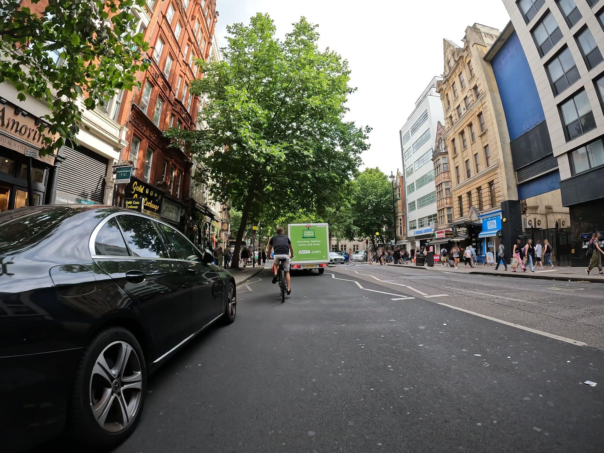Street view near Garrick Mansions by Q Apartments, London — © erias (CC BY-SA · Mapillary)