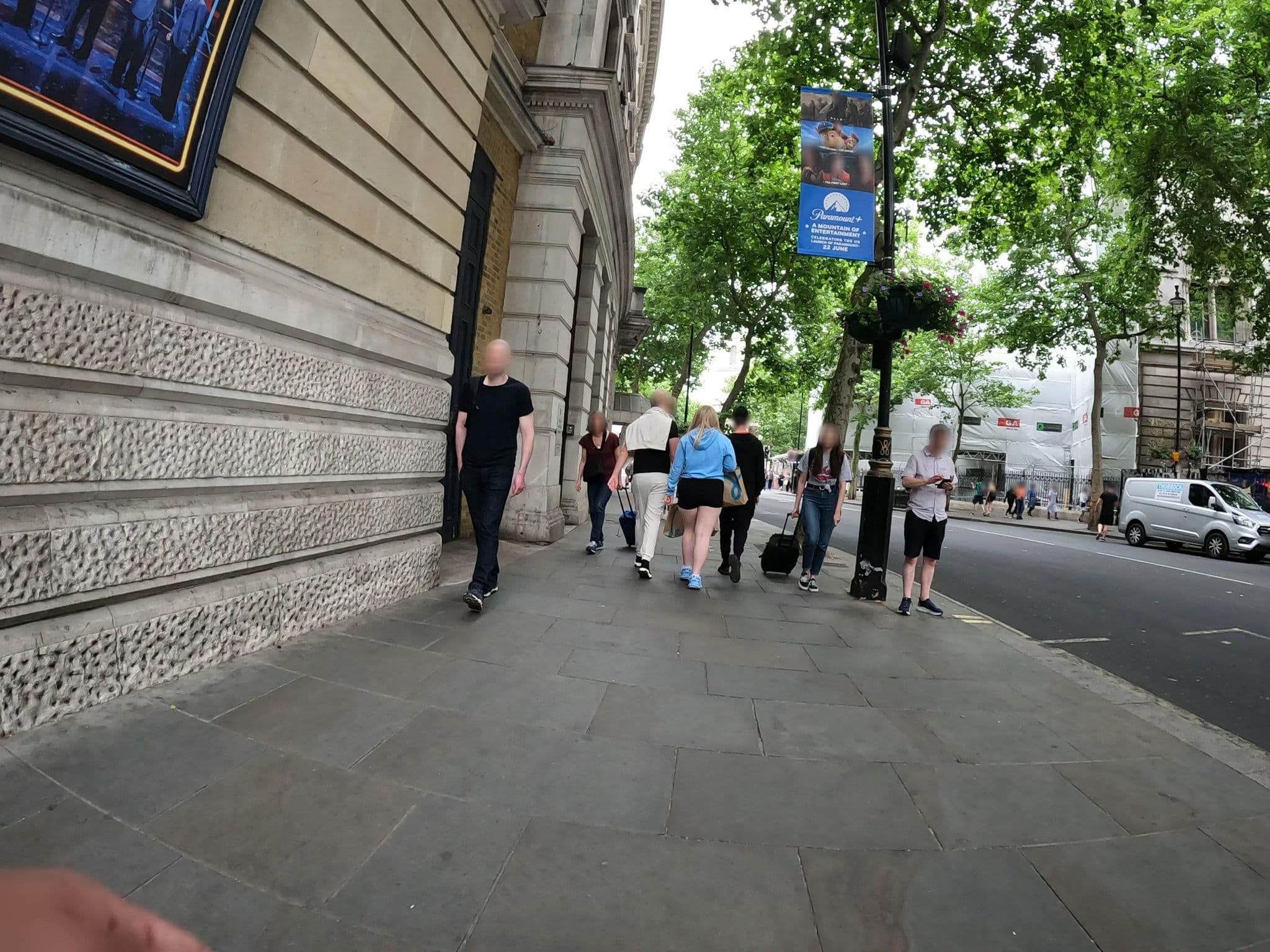 Street view near West End One Apartments, London — © erias (CC BY-SA · Mapillary)