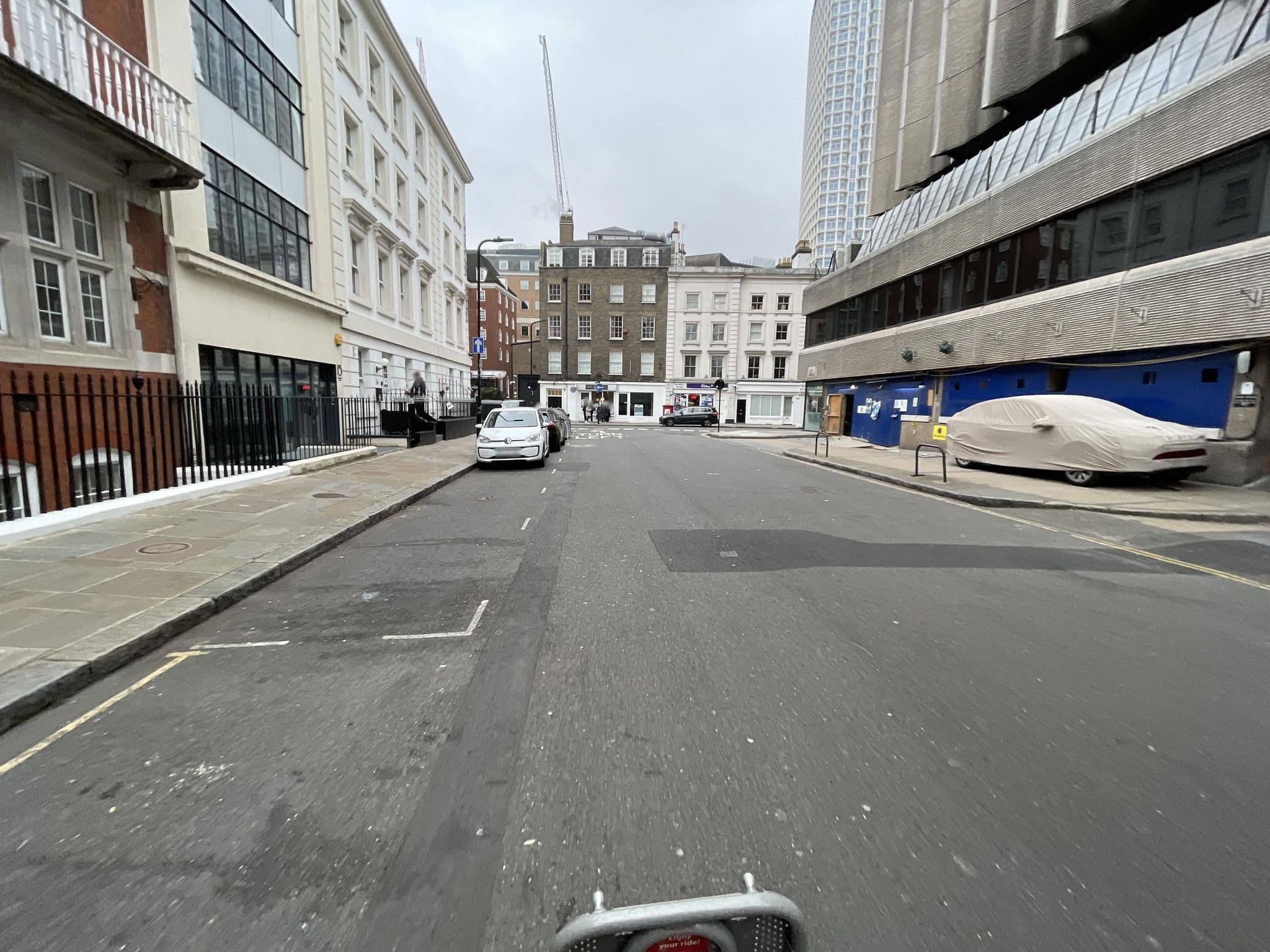 Street view near Cheshire Hotel Central London, Soho — © asturksever (CC BY-SA · Mapillary)