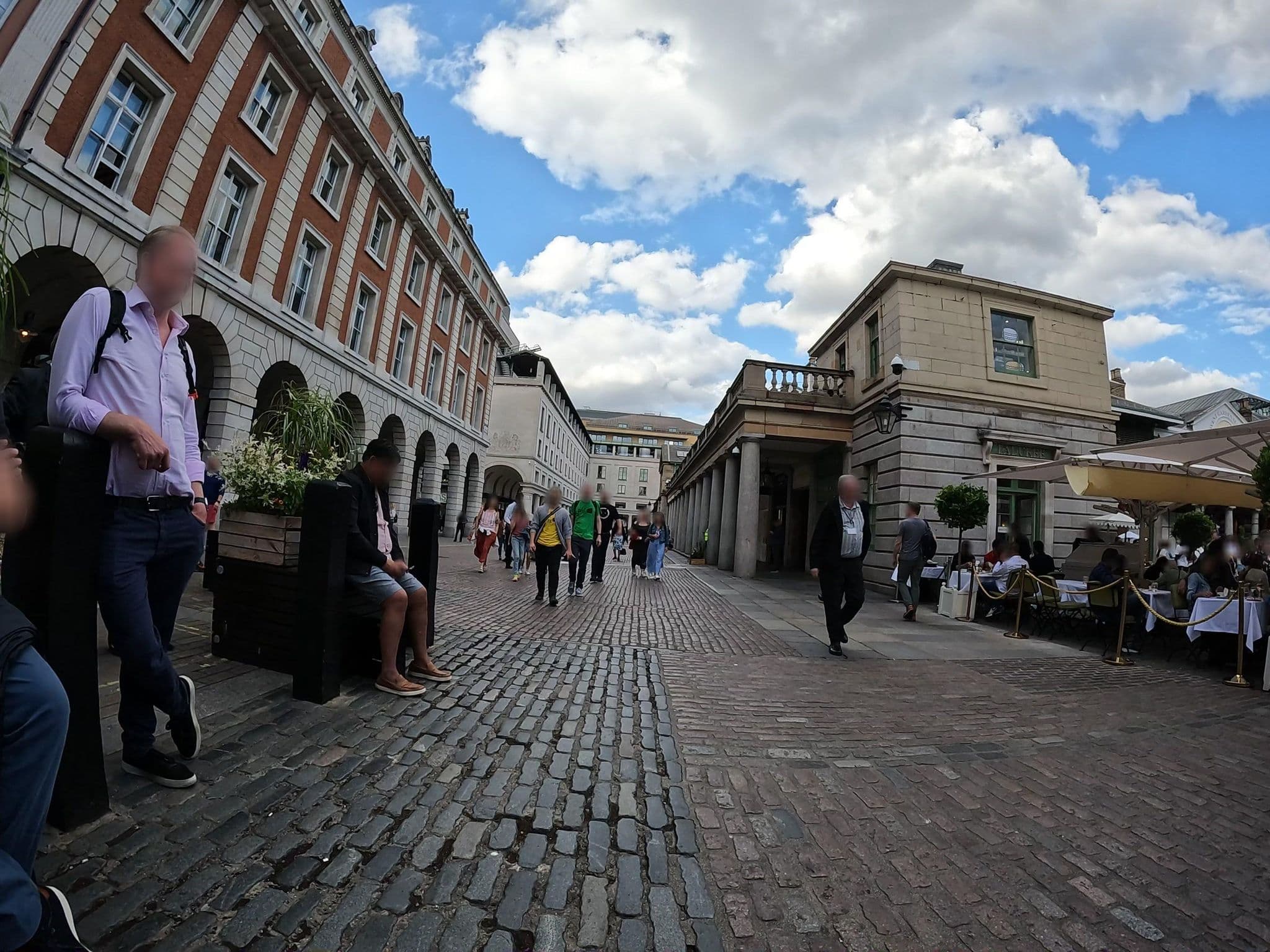 Street view near The London Agent Piazza Covent Garden WC2, London — © erias (CC BY-SA · Mapillary)
