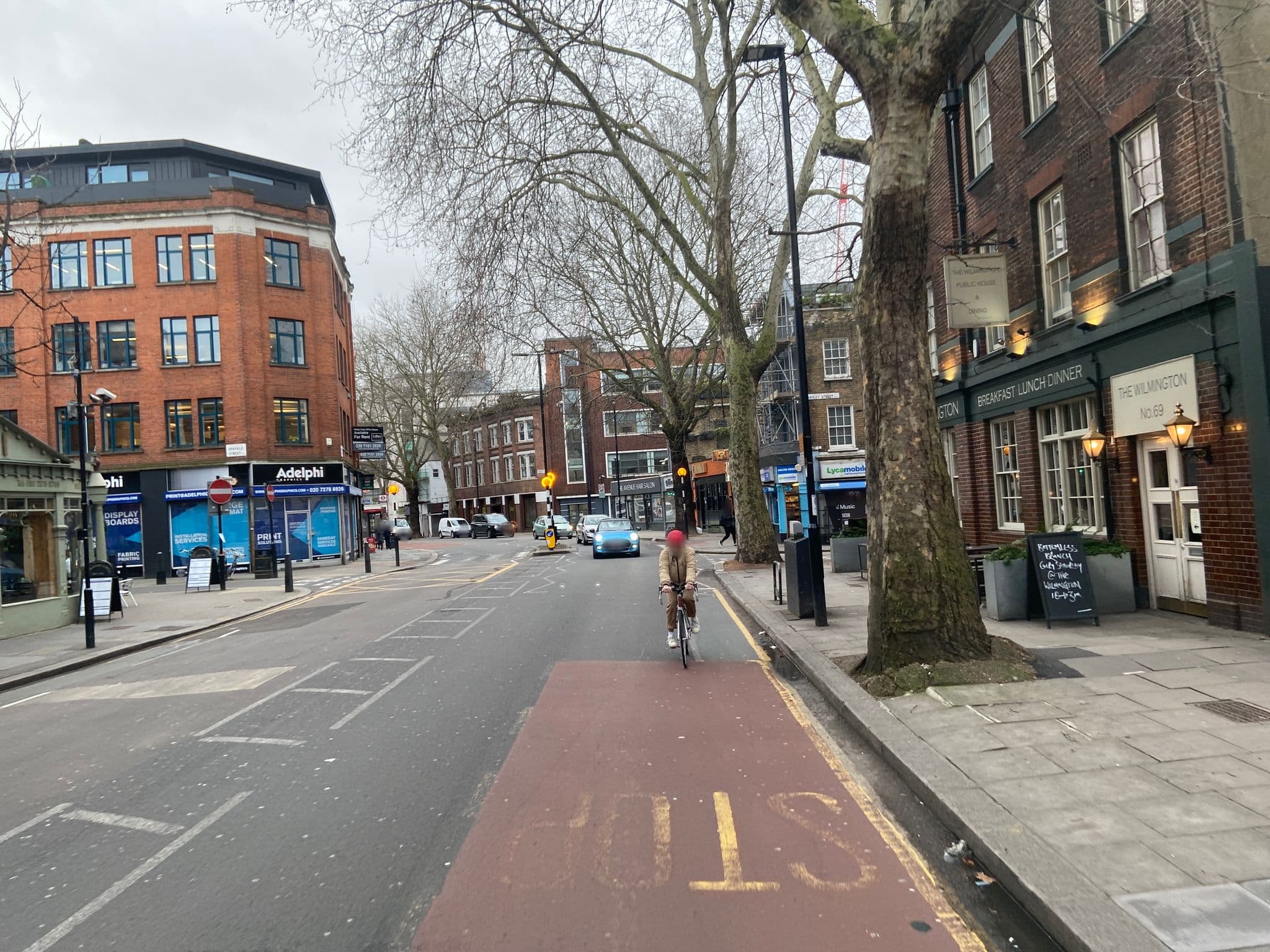 Street view near Bloomsbury Guesthouse, Clerkenwell — © gd91021 (CC BY-SA · Mapillary)