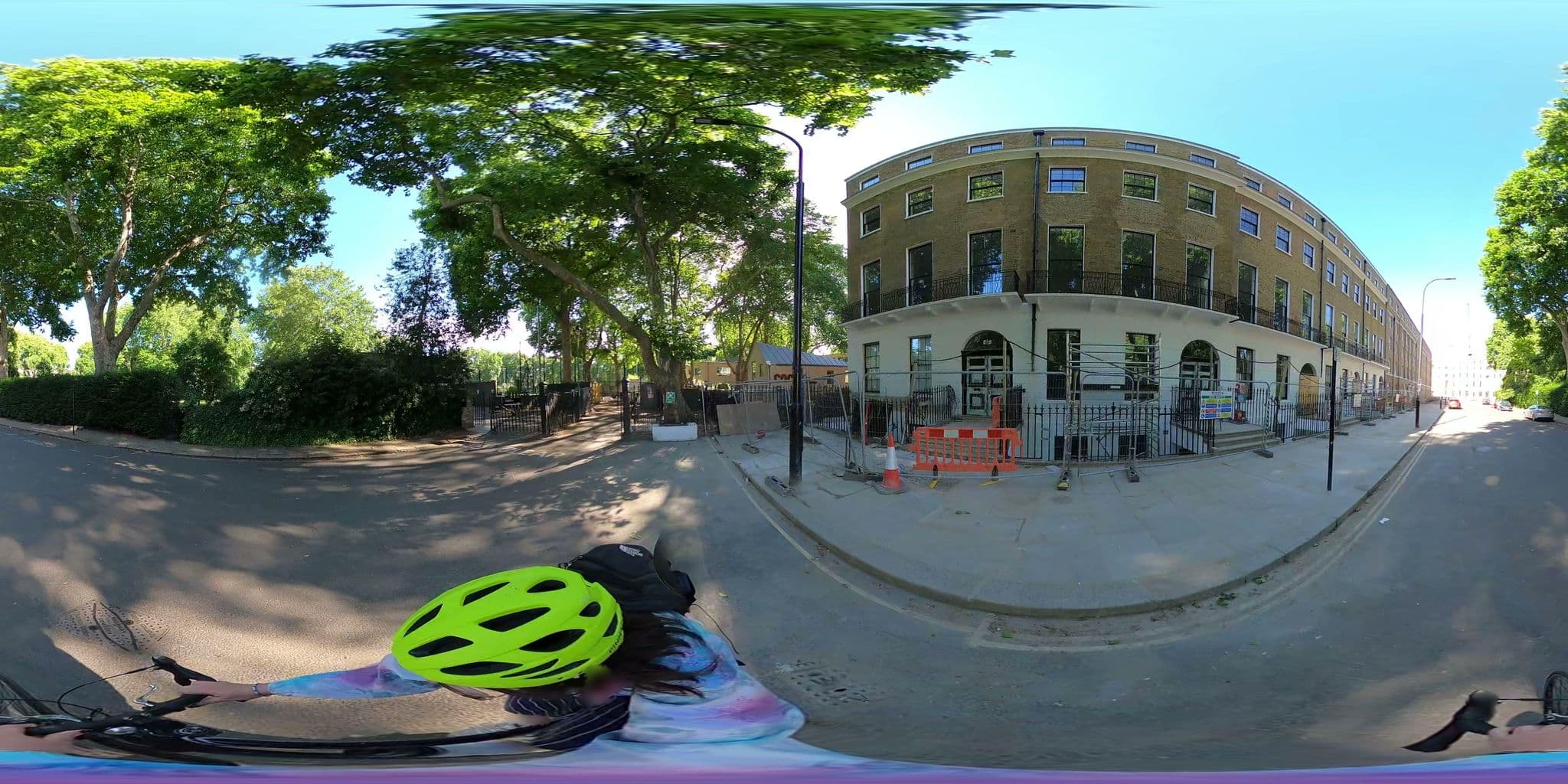 Street view near William Goodenough House, King's Cross — © cernbyln (CC BY-SA · Mapillary)
