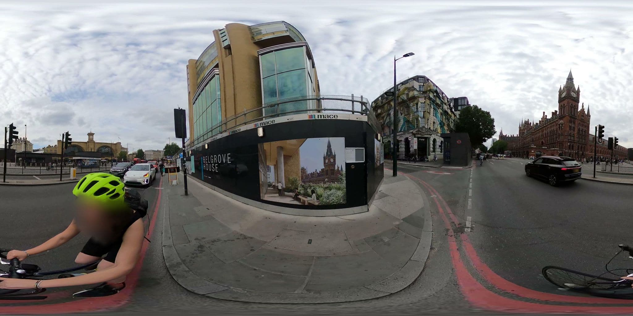 Street view near First Stop Reservations, King's Cross — © cernbyln (CC BY-SA · Mapillary)