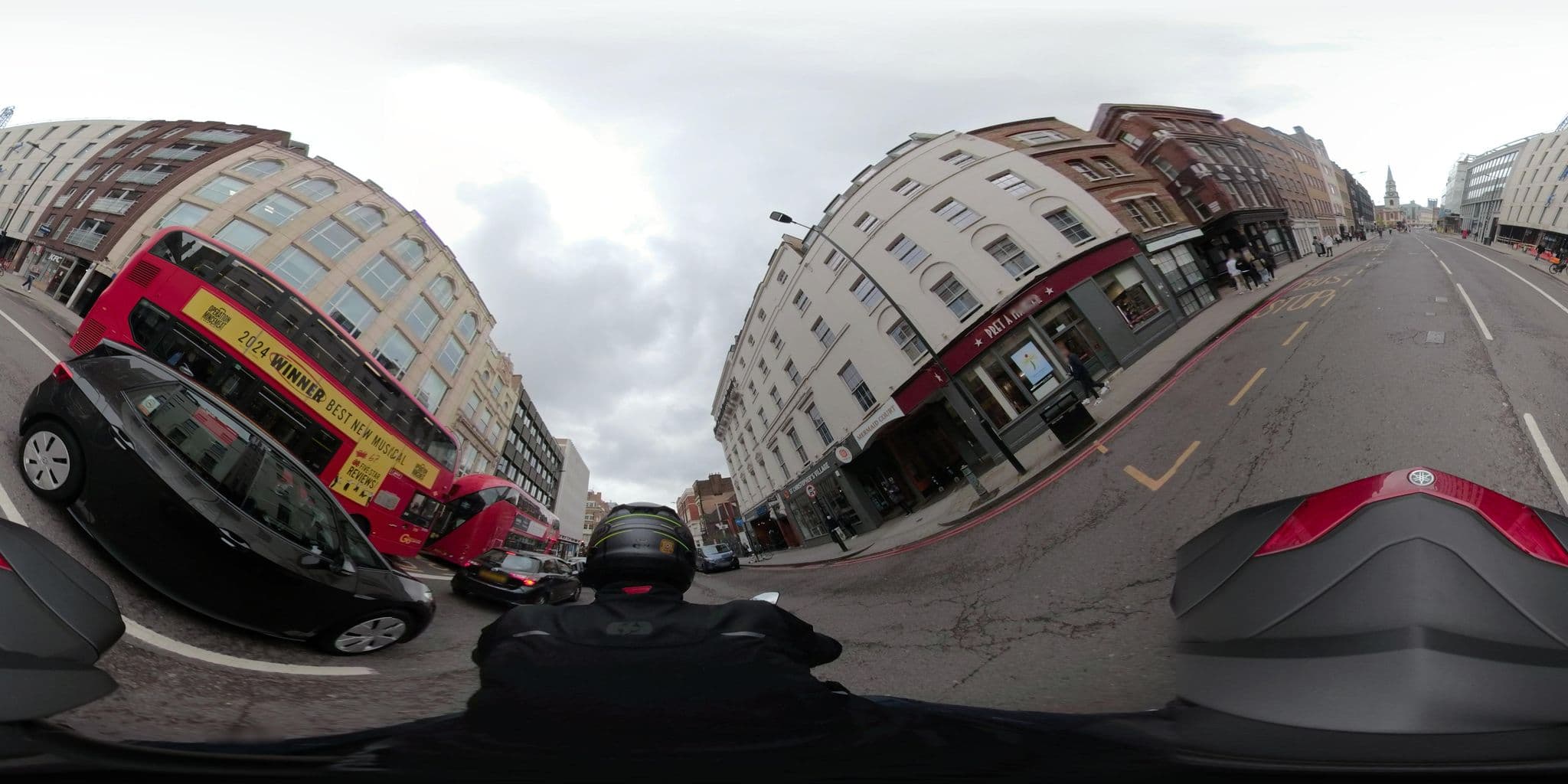 Street view near The Village, City of London — © wasd42 (CC BY-SA · Mapillary)