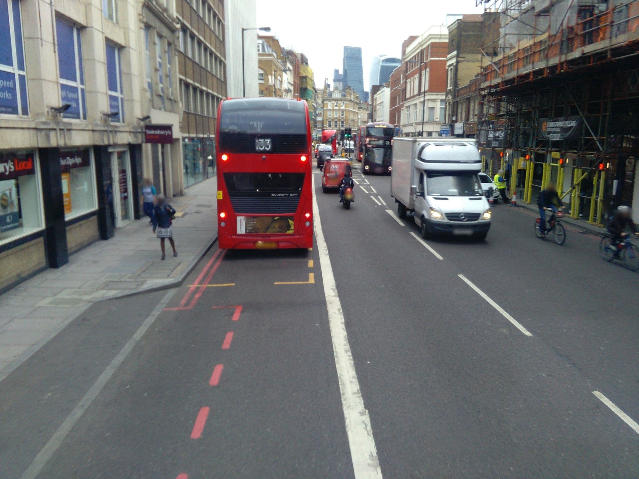 Street view near St Christopher's Inn Oasis - London Bridge - Female Only, City of London — © ris (CC BY-SA · Mapillary)