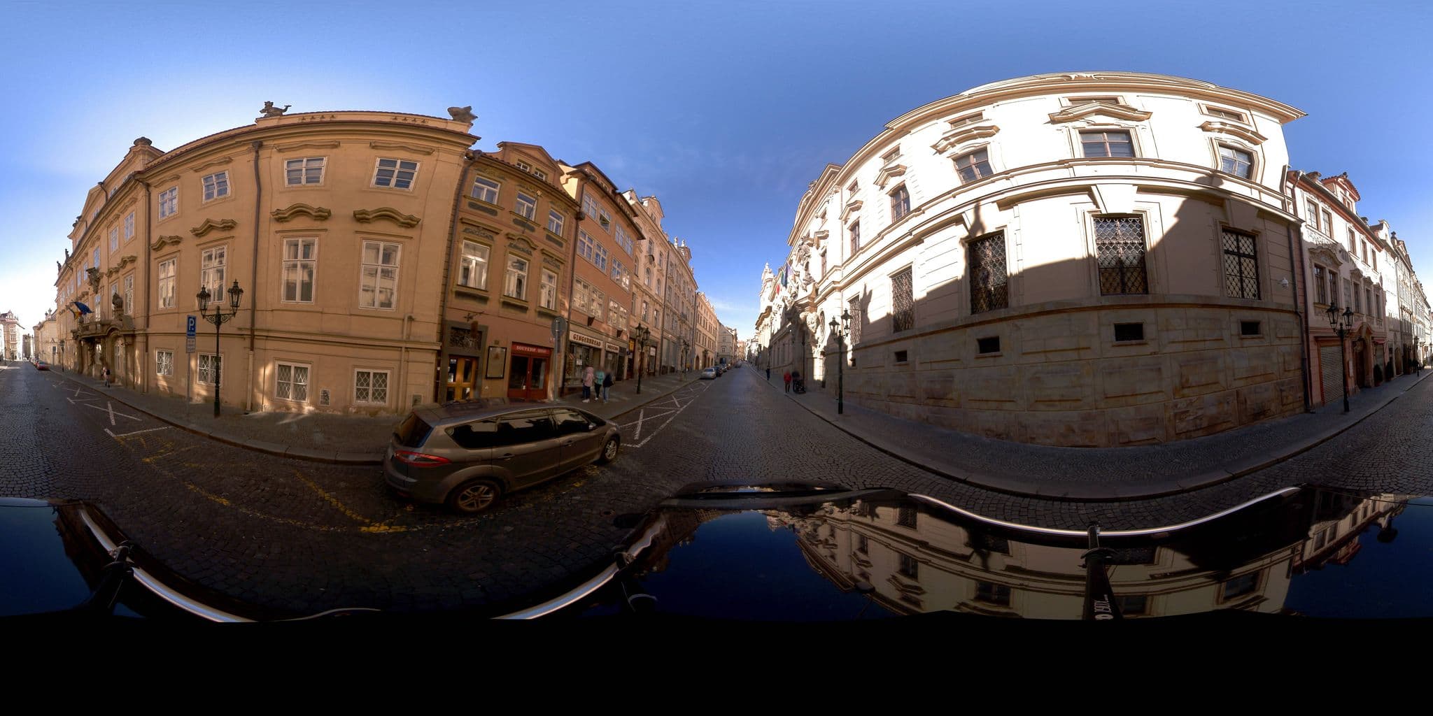 Street view near Hostel Santini Prague, Malá Strana — © jeffreymartin (CC BY-SA · Mapillary)