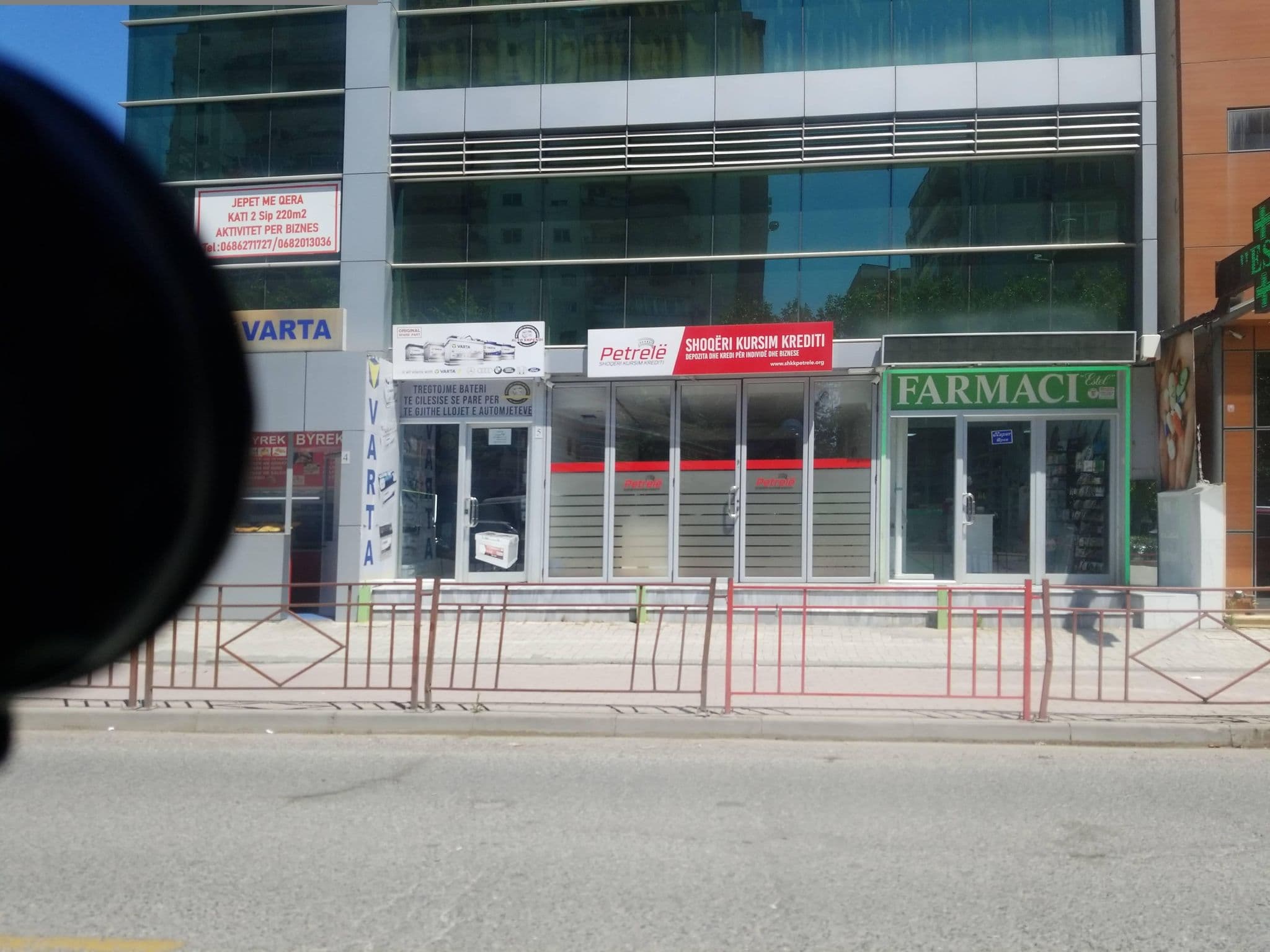 Street view near Hotel Relax, Tirana