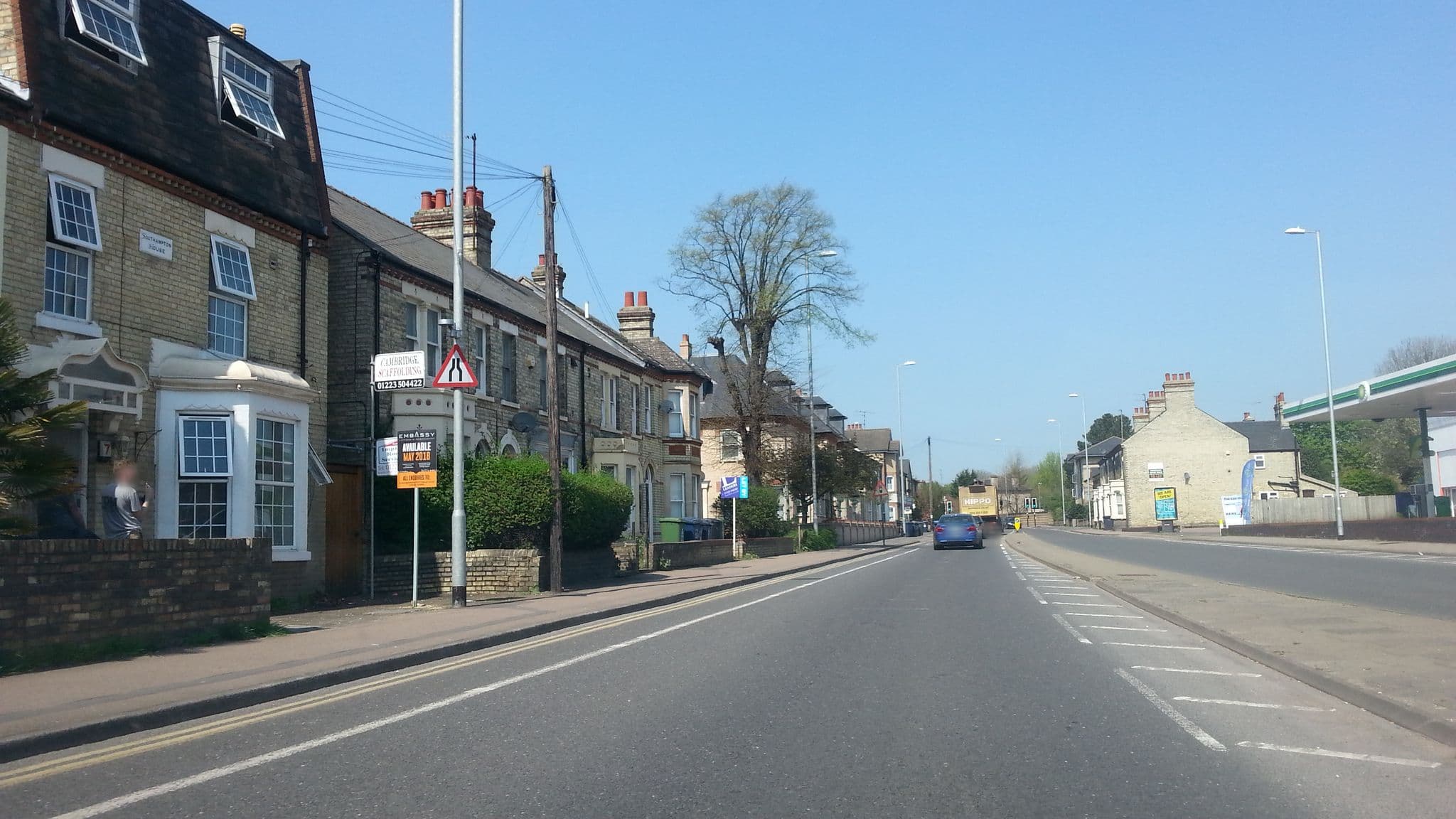 Street view near Southampton Guest House, Cambridge — © adam2 (CC BY-SA · Mapillary)