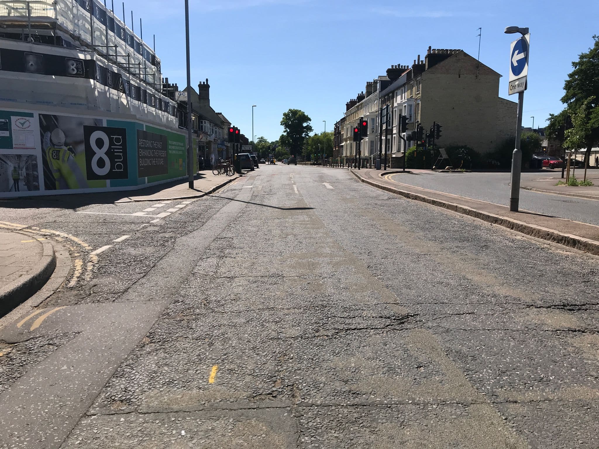 Street view near Your Space Apartments - Nelson Court, Cambridge — © cyclestreets (CC BY-SA · Mapillary)