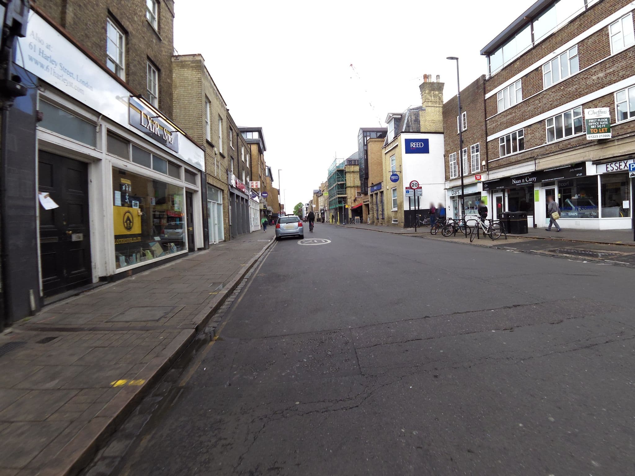 Street view near Regent 1 & 2 bed apartments in Cambridge city centre by Koala & Tree Short Lets & Serviced Accommodation, Cambridge — © smsm1 (CC BY-SA · Mapillary)