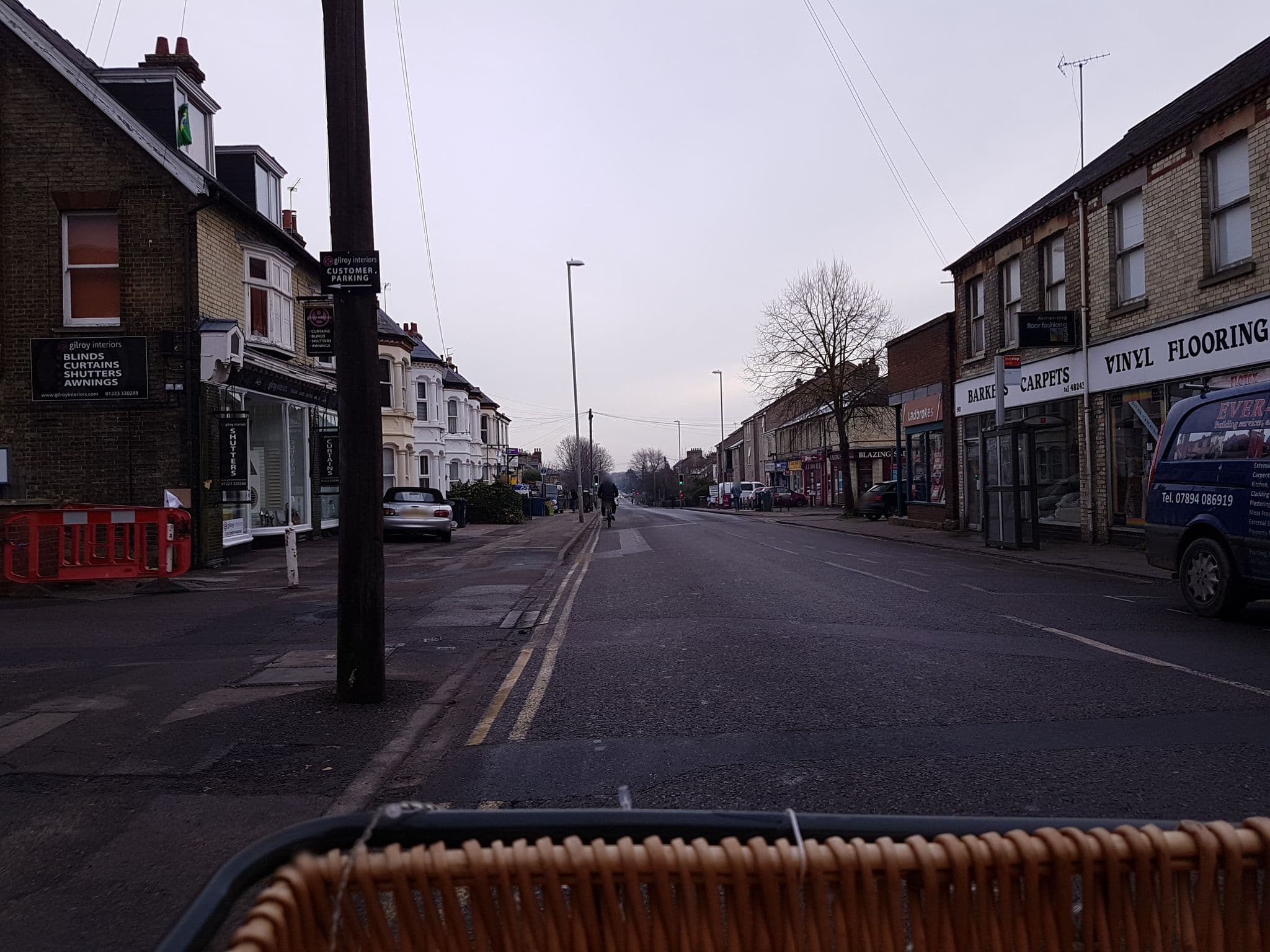 Street view near Brooklands Guest House, Cambridge — © cyclestreets (CC BY-SA · Mapillary)