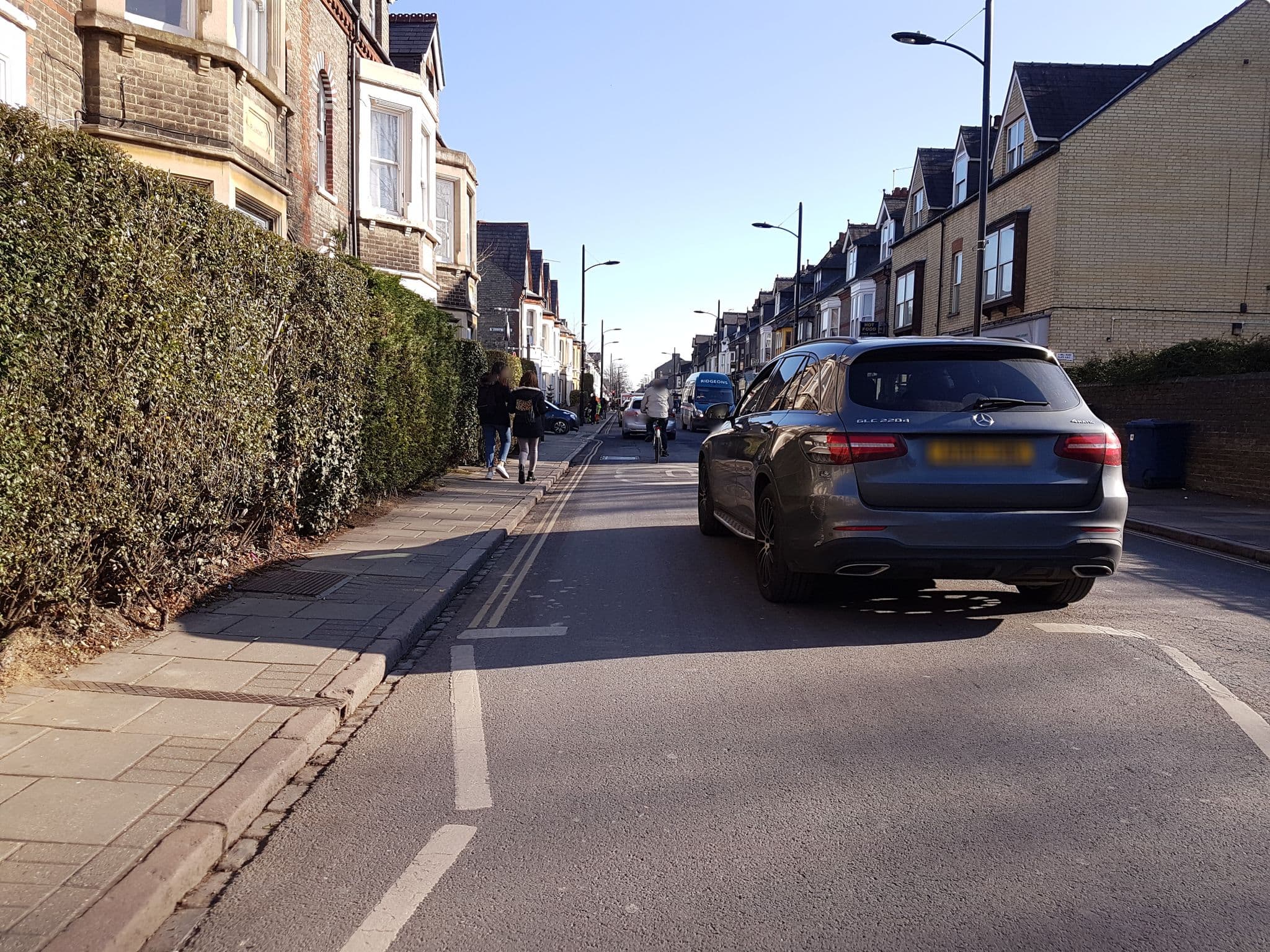 Street view near The Mill Suites, Cambridge — © cyclestreets (CC BY-SA · Mapillary)