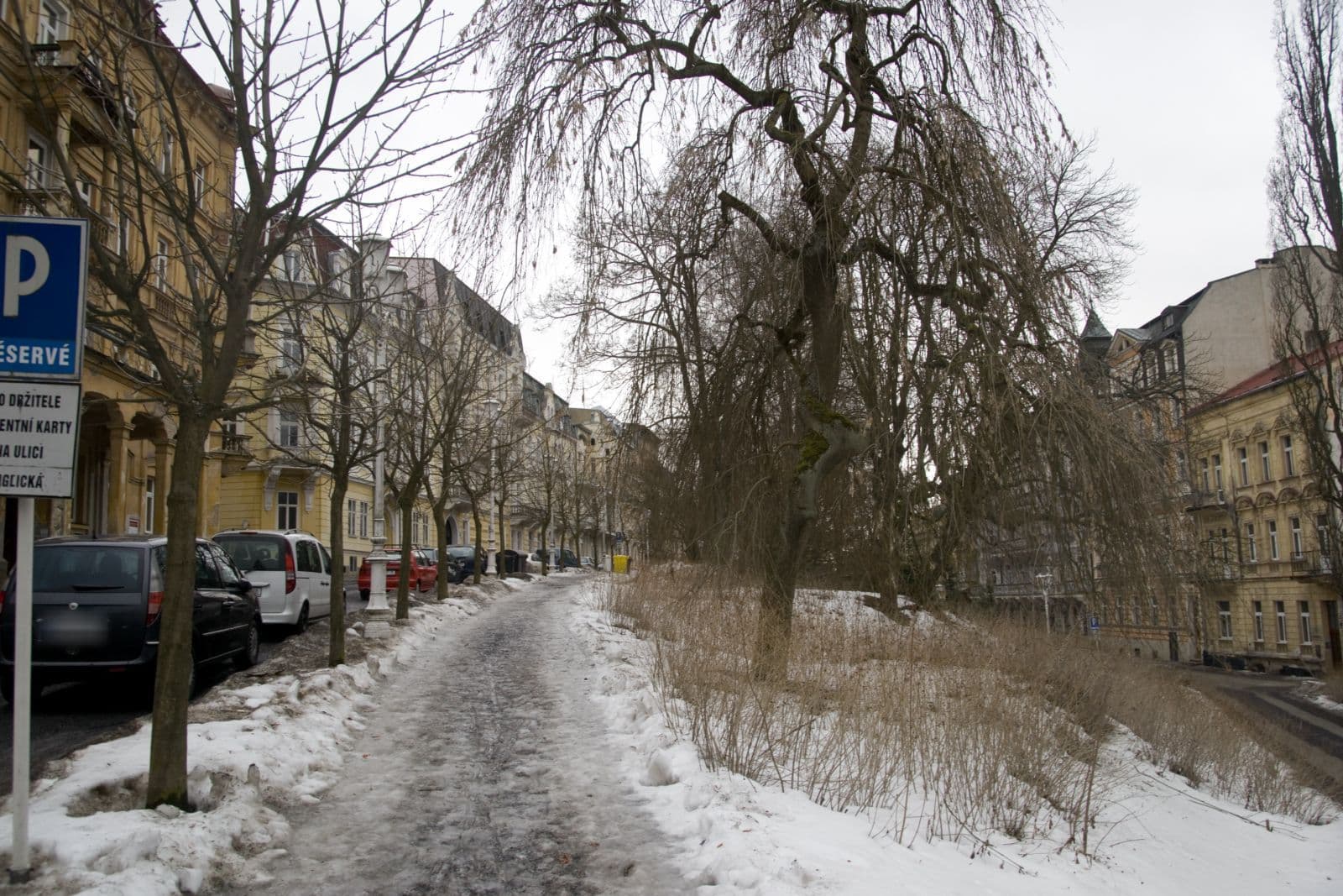 Street view near Gourmet Hotel & Restaurant VILLA PATRIOT, Mariánské Lázně — © txllxt (CC BY-SA · Mapillary)
