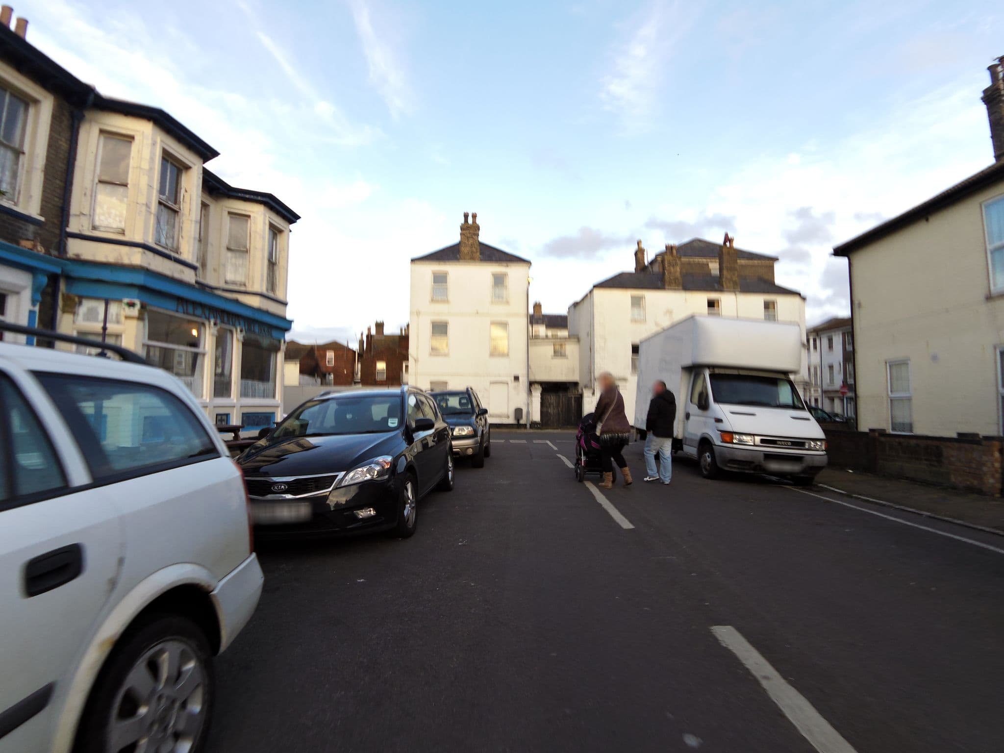 Street view near Arch House Hotel, Great Yarmouth — © smsm1 (CC BY-SA · Mapillary)