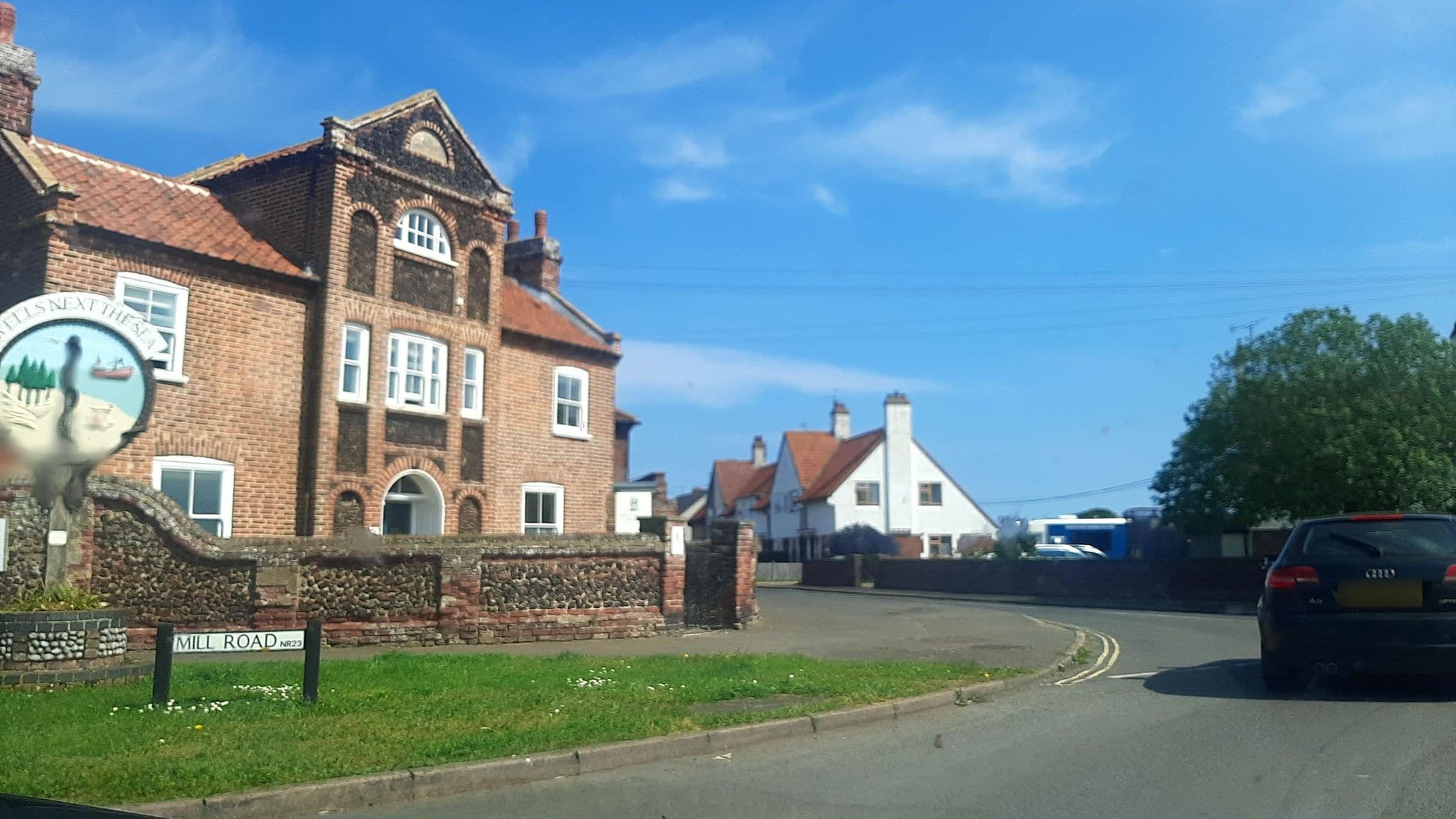 Street view near Chancers Cottage, Wells-next-the-Sea — © IpswichEdits (CC BY-SA · Mapillary)