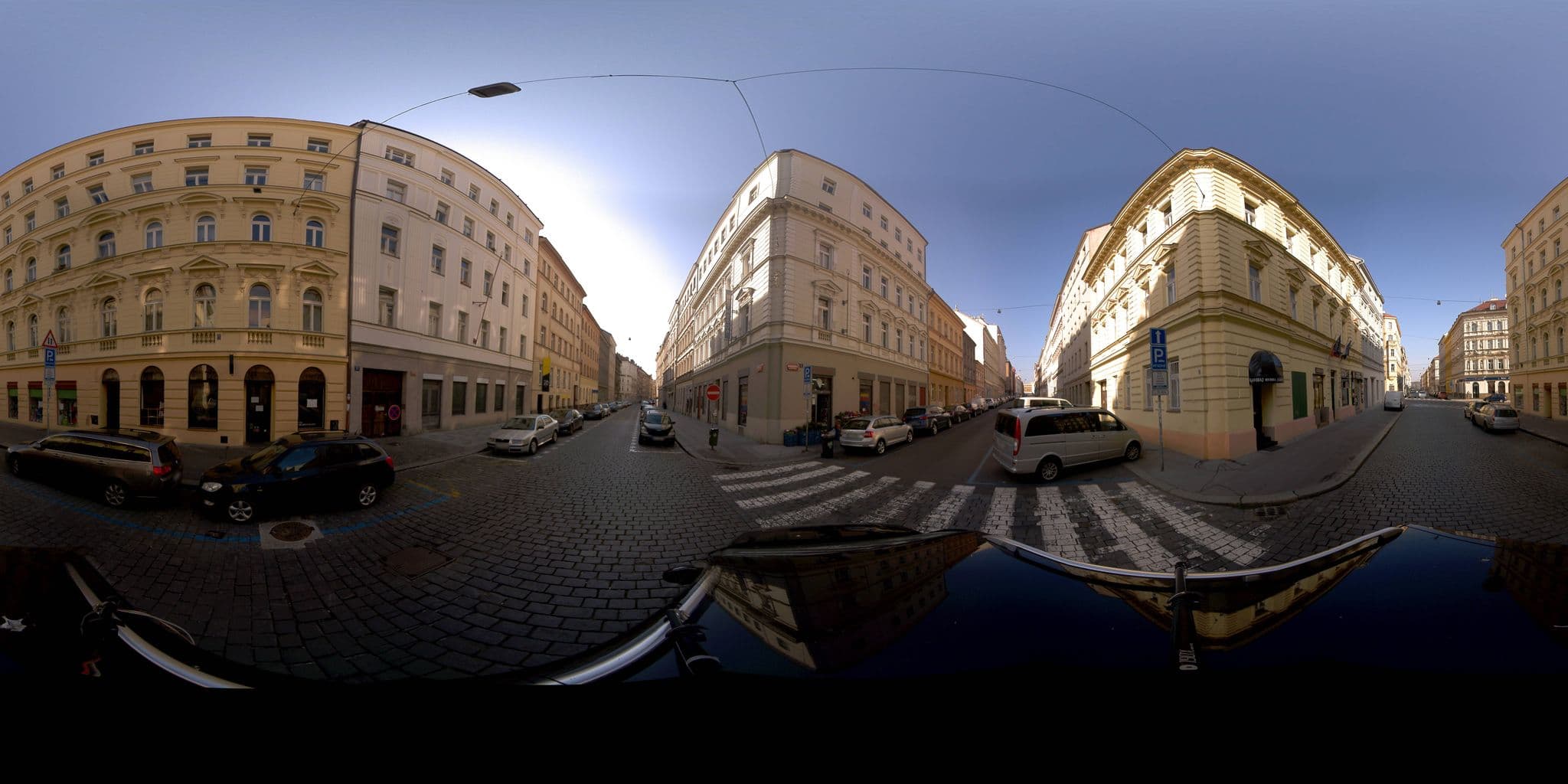 Street view near Capri House, Prague — © jeffreymartin (CC BY-SA · Mapillary)