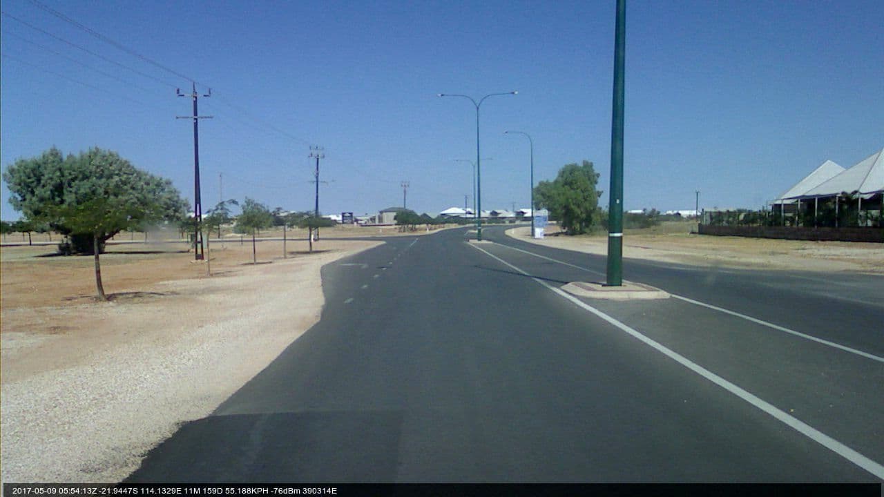 Street view near Exmouth Escape Resort, Exmouth — © bob3bob3 (CC BY-SA · Mapillary)