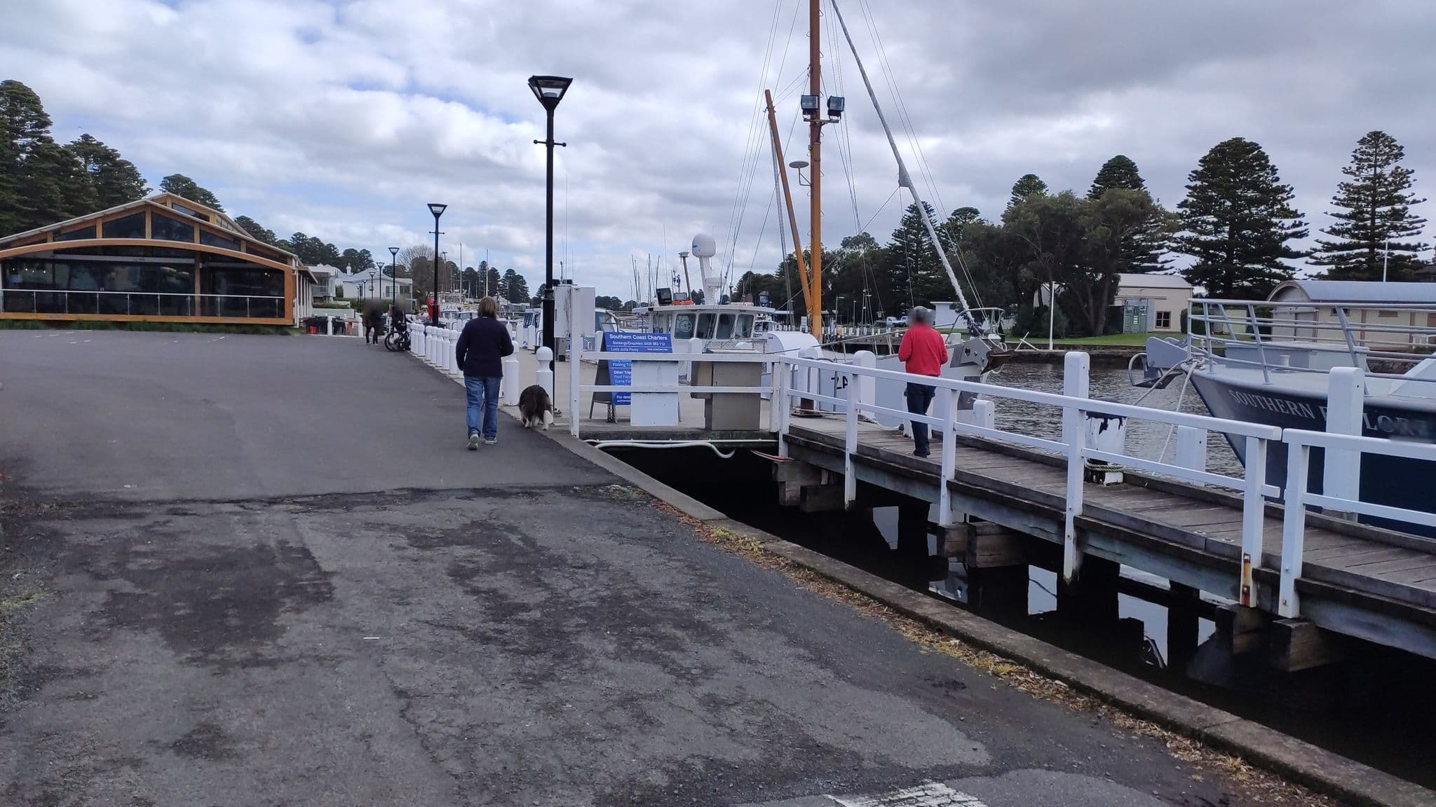 Street view near Dockside Waterfront Indulgence, Port Fairy — © ballarathiker (CC BY-SA · Mapillary)