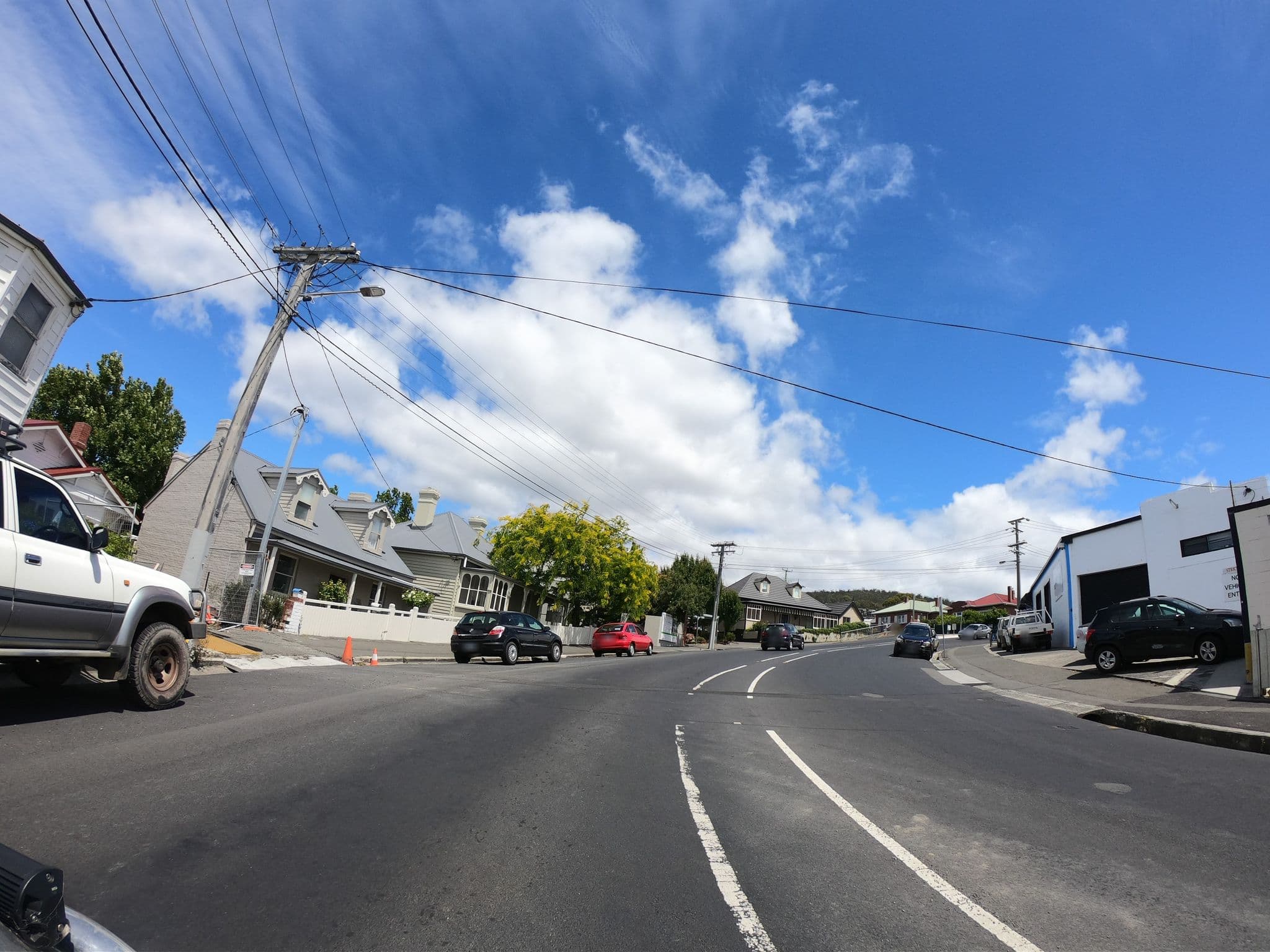 Street view near Hobart Art House, Hobart city centre — © tastrax (CC BY-SA · Mapillary)