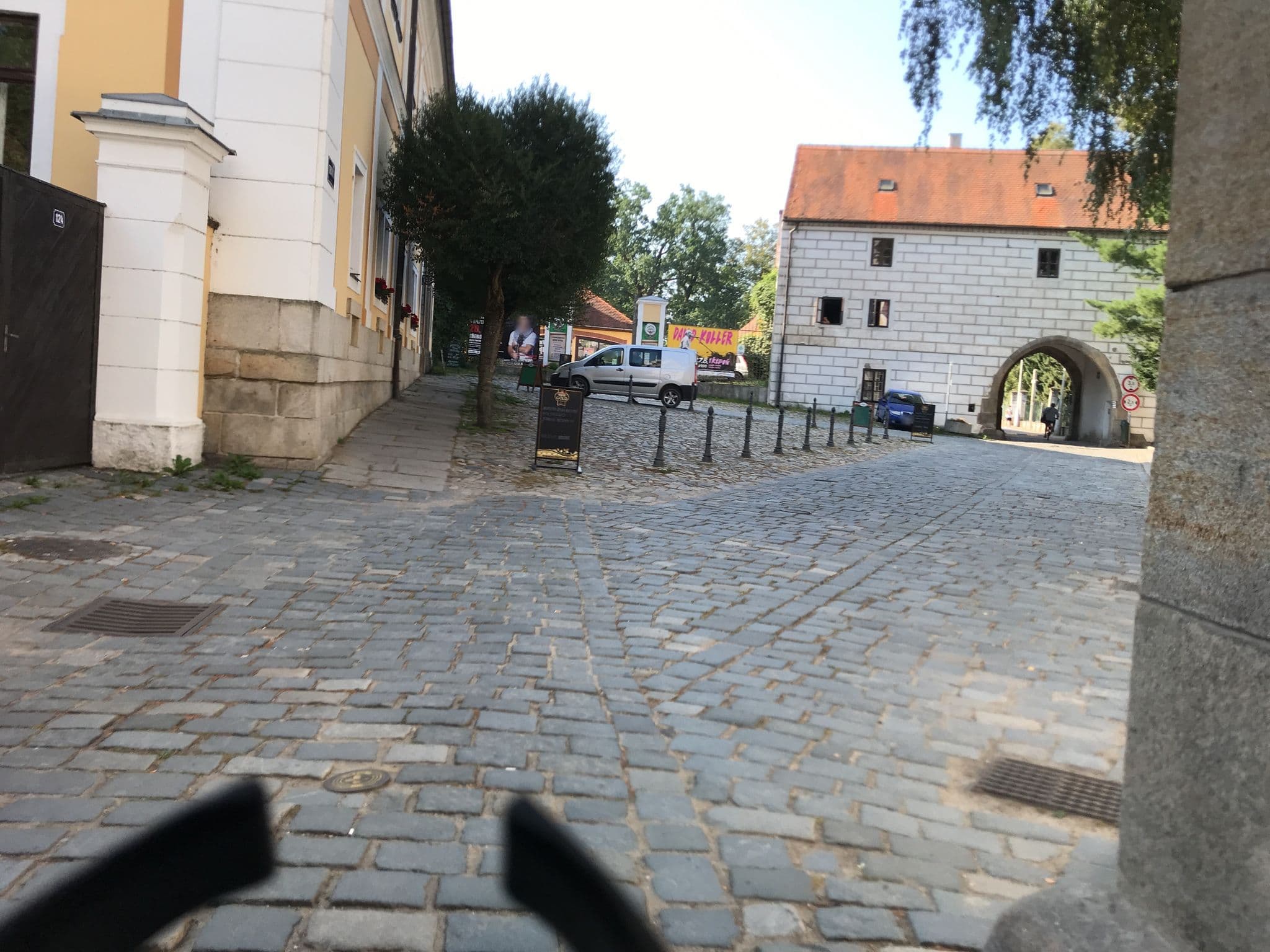 Street view near Bílý jednorožec, Třeboň — © miguel_andrade (CC BY-SA · Mapillary)