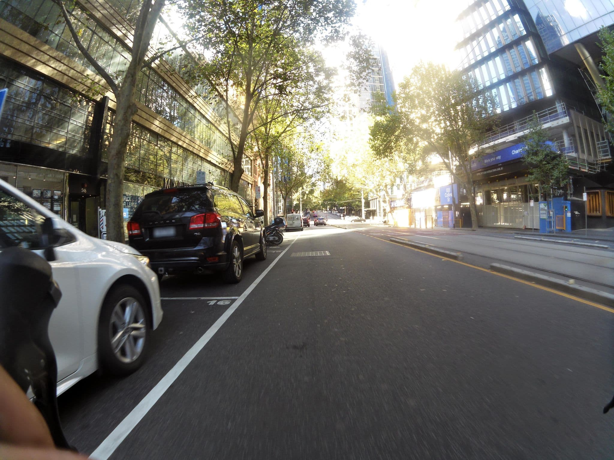 Street view near Apartments of Melbourne, Docklands — © skillsy (CC BY-SA · Mapillary)