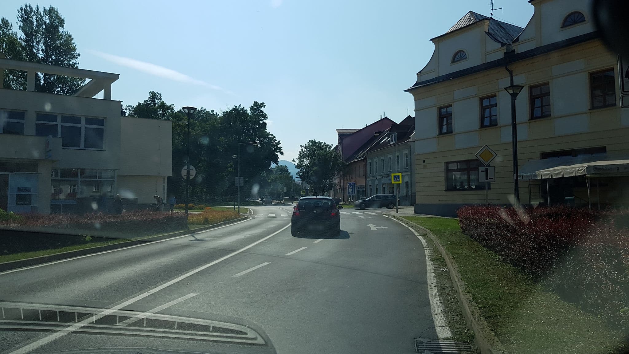 Street view near Hotel Koruna, Jeseník — © richardc (CC BY-SA · Mapillary)