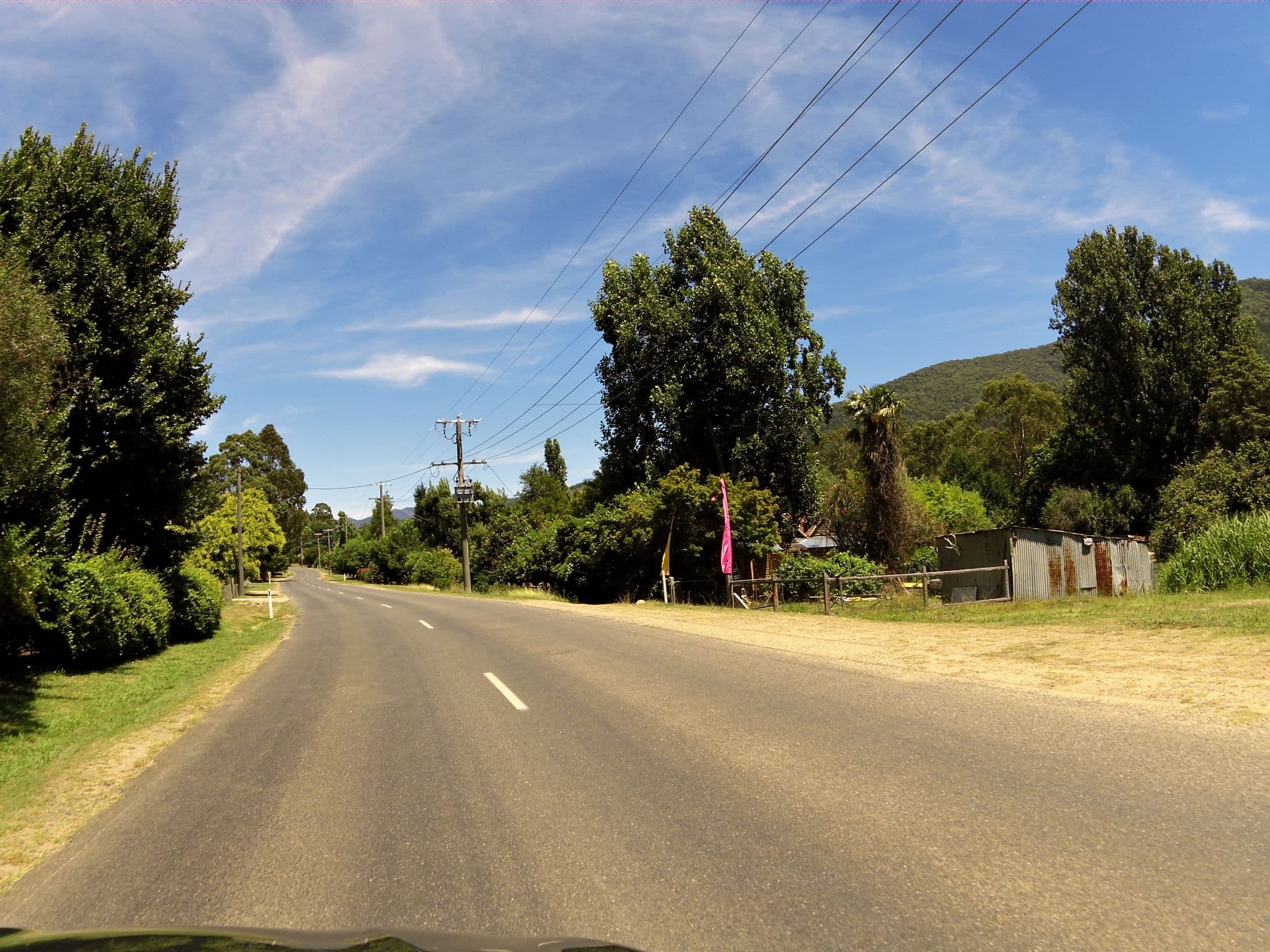 Street view near Mystic View Cottage, Bright — © skillsy (CC BY-SA · Mapillary)