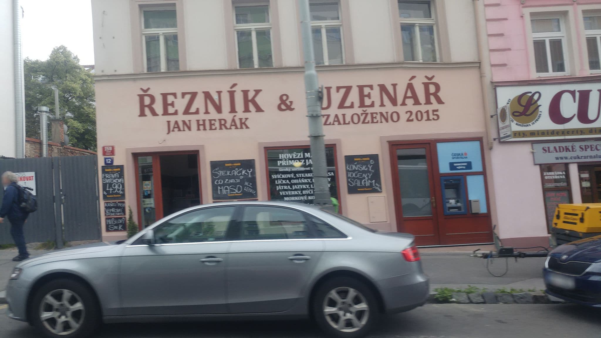 Street view near Hotel Seifert, Žižkov — © pbb (CC BY-SA · Mapillary)