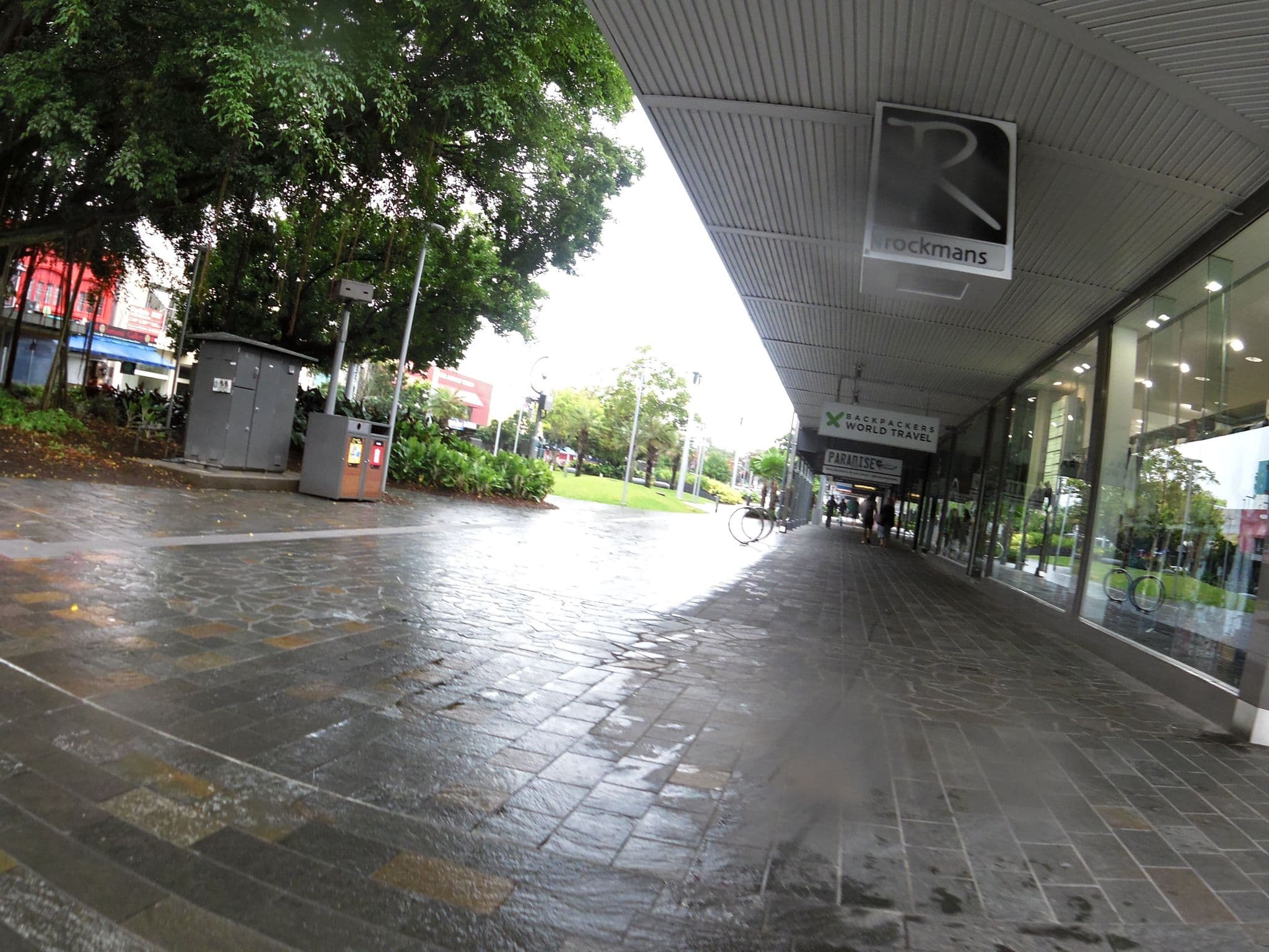Street view near Global Backpackers And Travel, Cairns City — © skillsy (CC BY-SA · Mapillary)