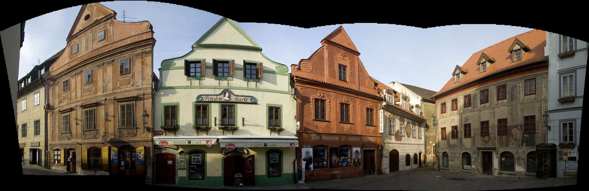Street view near Leonardo I, Český Krumlov