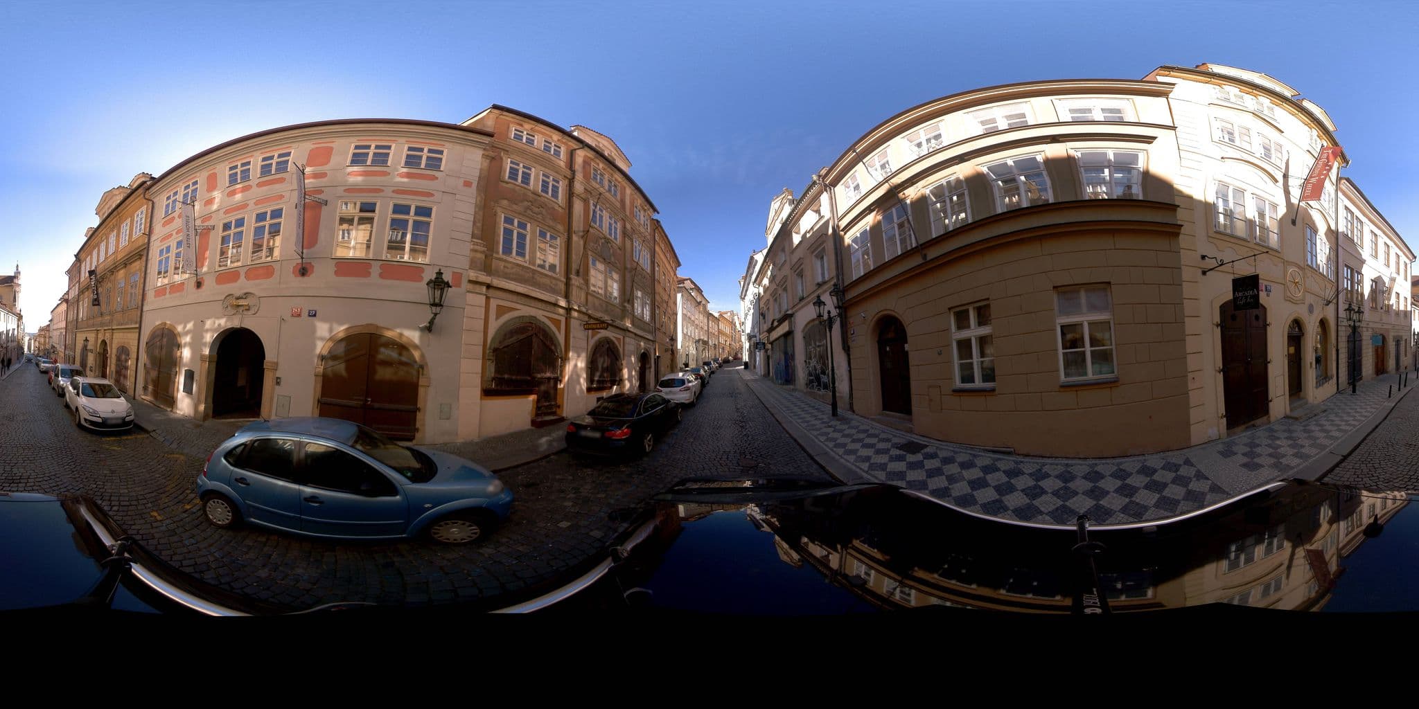Street view near U Zlatého kola, Malá Strana — © jeffreymartin (CC BY-SA · Mapillary)