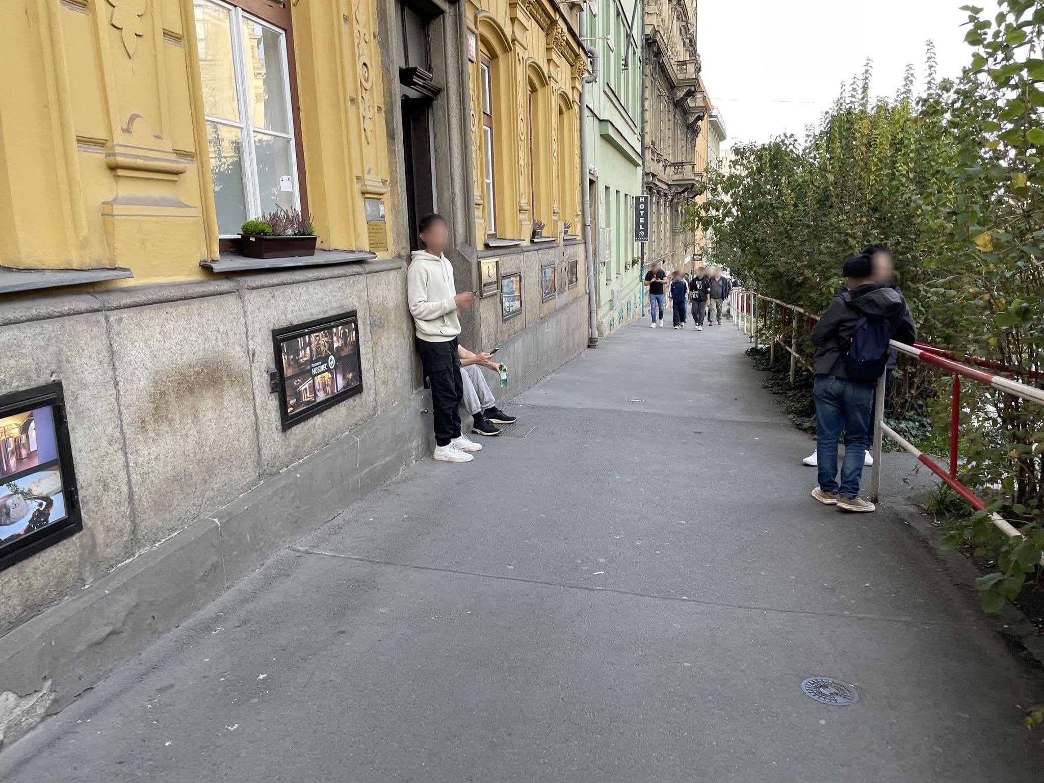 Street view near Mušketýr, Nové Město