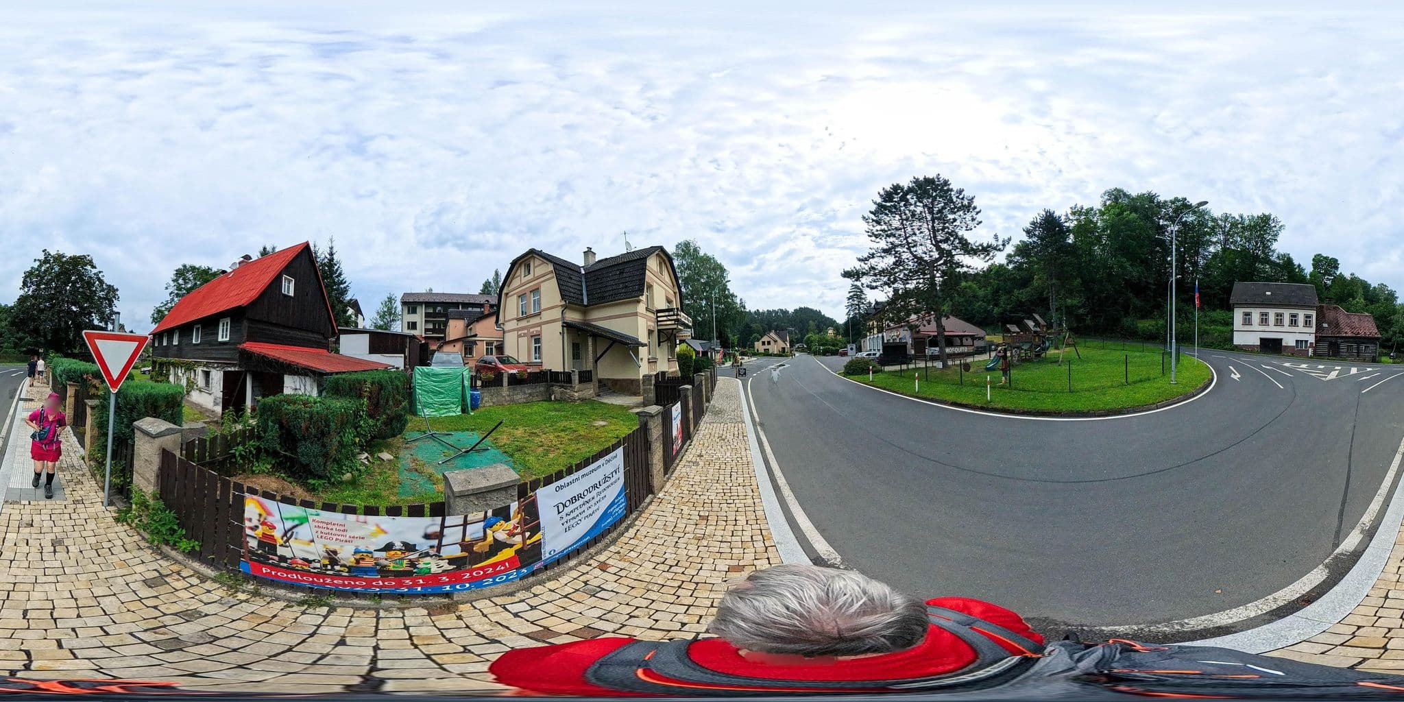 Street view near U Havrana, Česká Kamenice — © Hol_Ger (CC BY-SA · Mapillary)