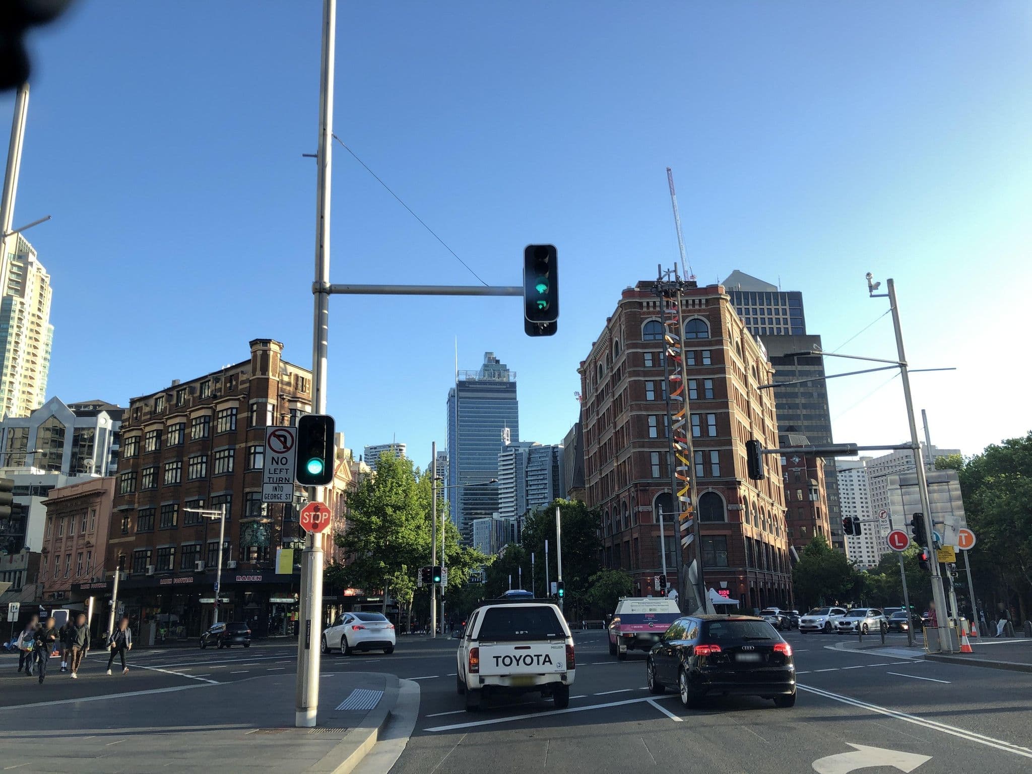 Street view near Adina Apartment Hotel, Haymarket — © jlstudio (CC BY-SA · Mapillary)