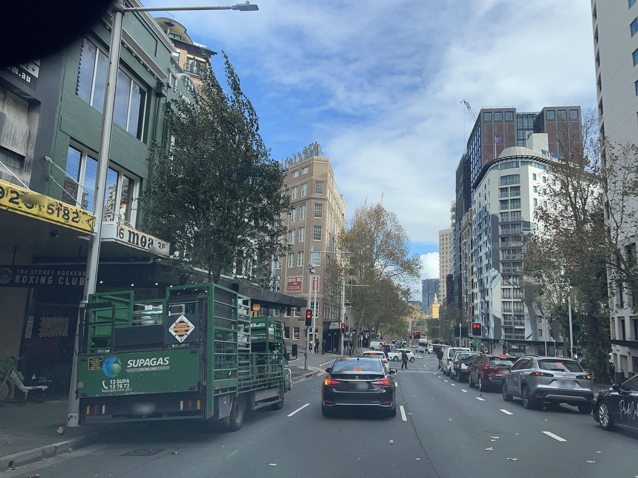Street view near Econo Lodge Sydney South, Haymarket — © jlstudio (CC BY-SA · Mapillary)