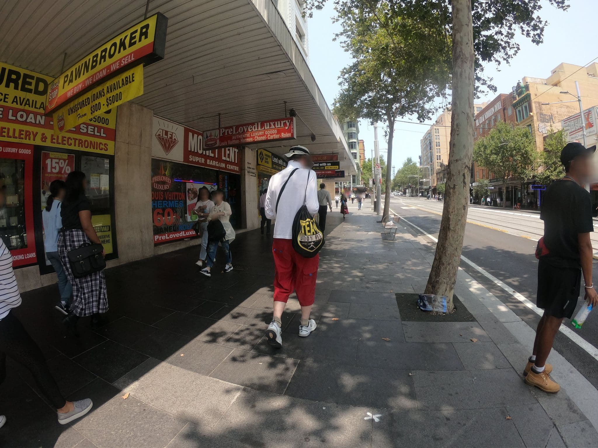 Street view near Crocodile Senior Thai, Haymarket — © ozflor (CC BY-SA · Mapillary)