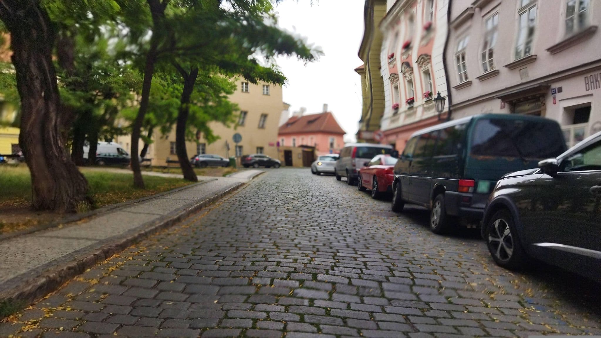 Street view near Prague Castle Romantic Apartments, Malá Strana — © changchun1 (CC BY-SA · Mapillary)