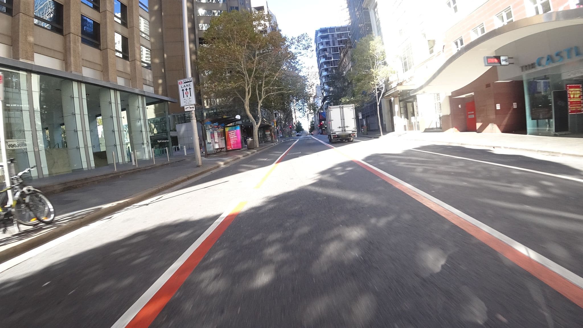 Street view near Mgallery Porterhouse Hotel, Haymarket — © aharvey (CC BY-SA · Mapillary)