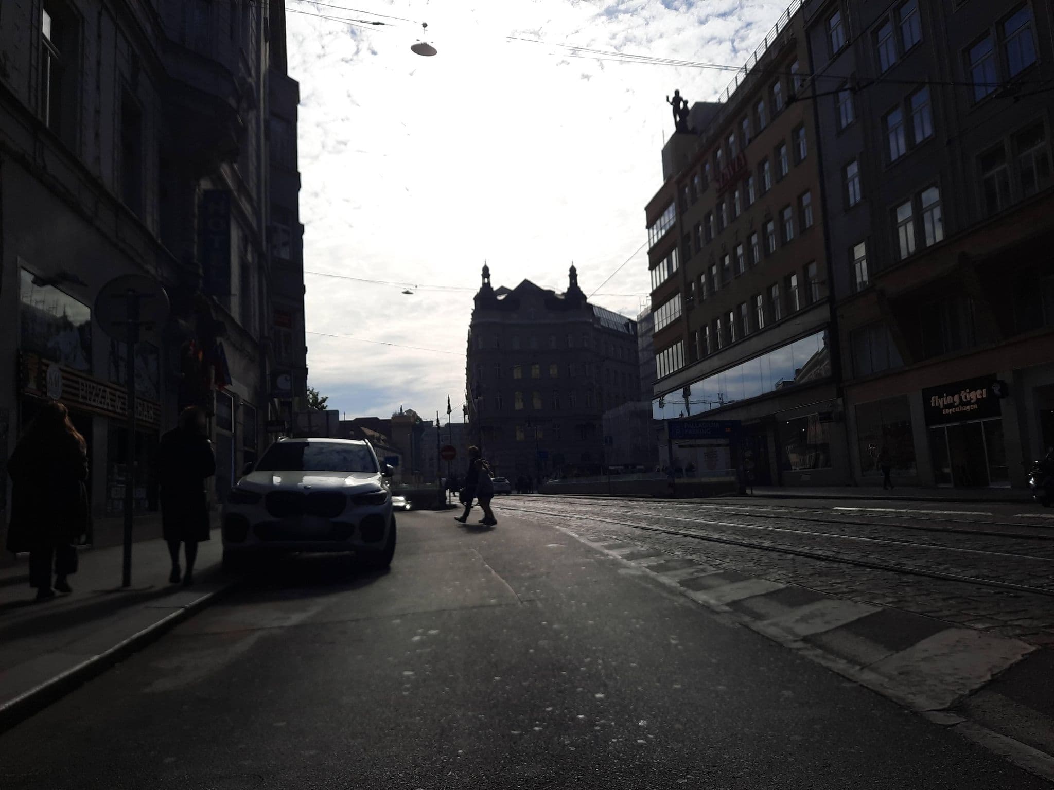 Street view near City Centre, Prague