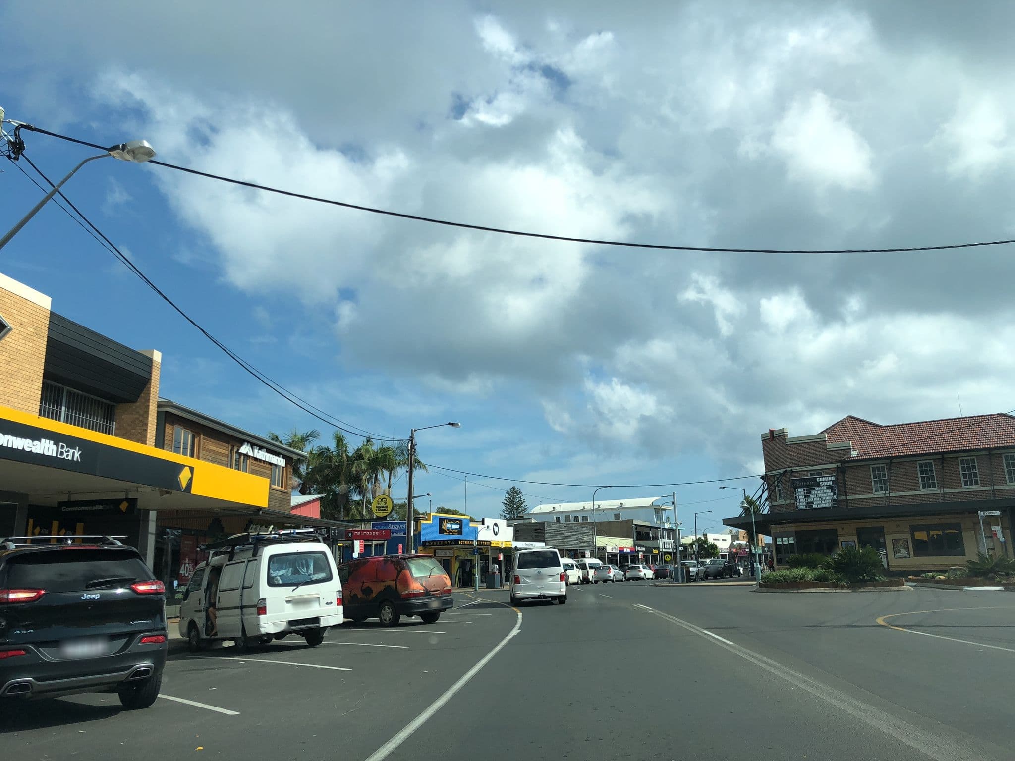 Street view near Byron Bay Accommodation Centre, Byron Bay — © hakk (CC BY-SA · Mapillary)