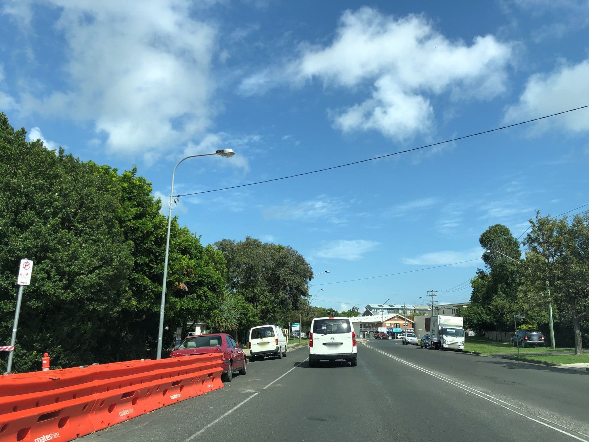 Street view near Byron Palms Guesthouses, Byron Bay — © hakk (CC BY-SA · Mapillary)