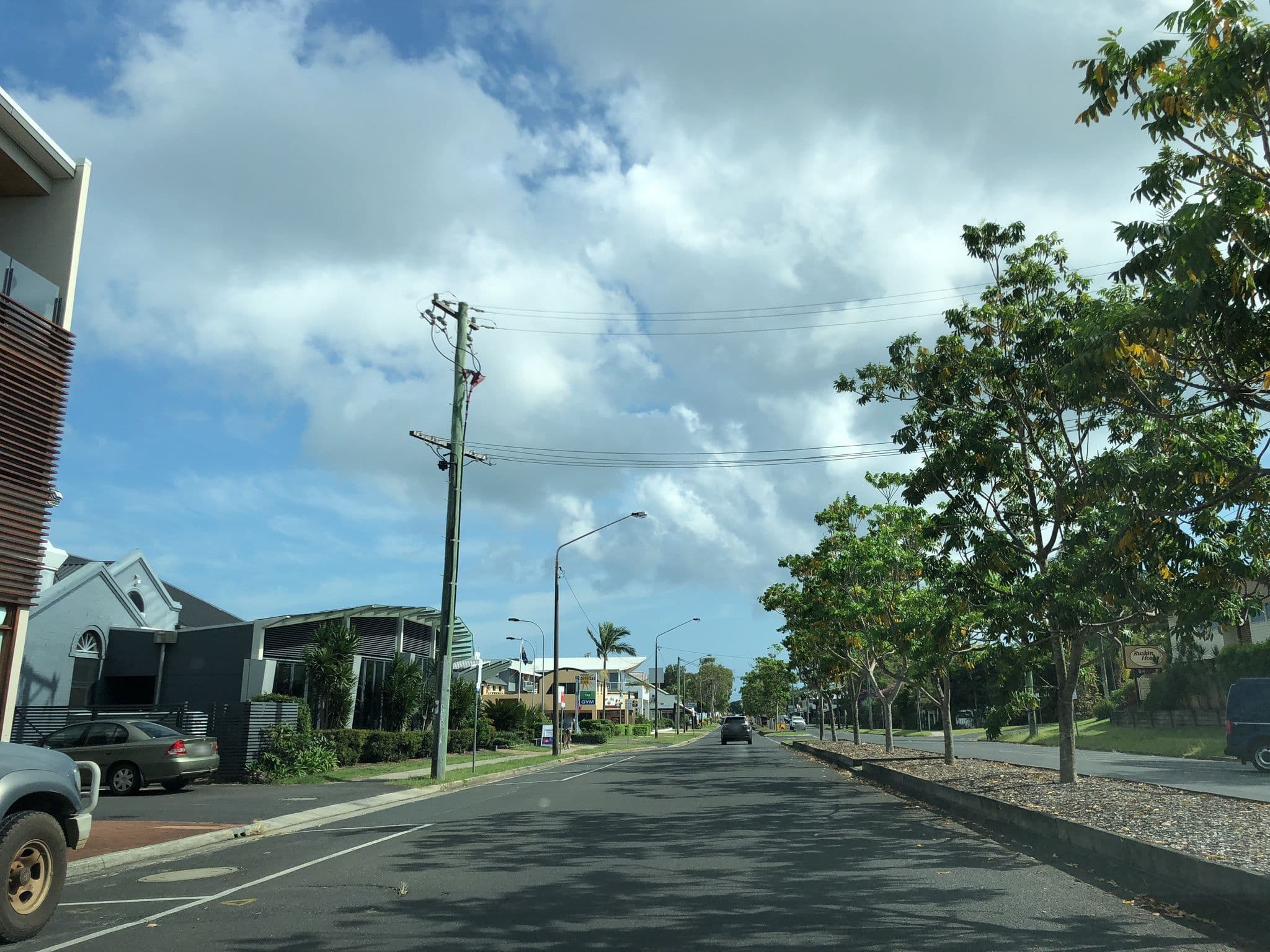 Street view near Byron Beachside Accommodation, Byron Bay — © hakk (CC BY-SA · Mapillary)