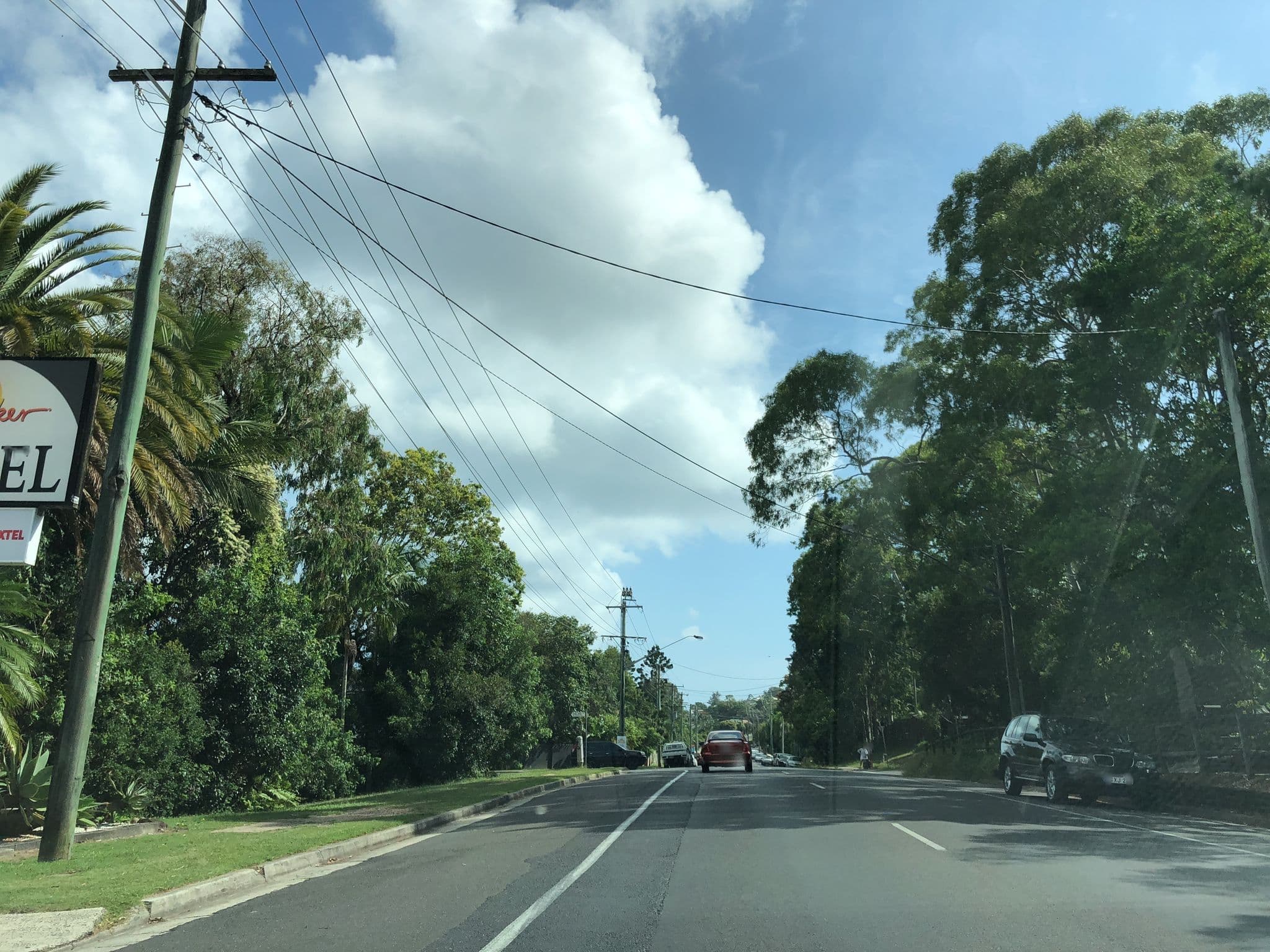 Street view near Sunseeker Motel, Byron Bay — © hakk (CC BY-SA · Mapillary)